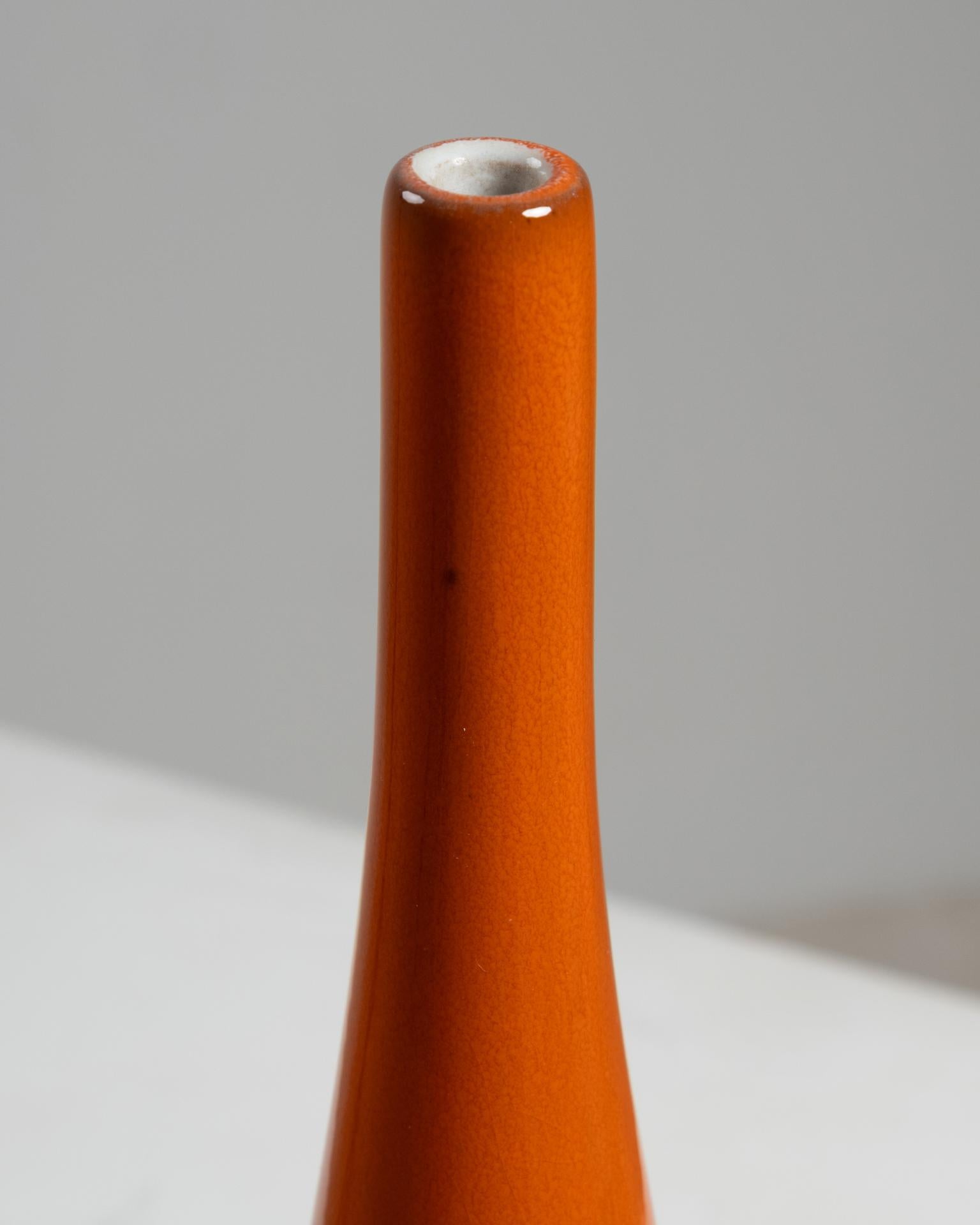 Mid-Century Modern Vase en céramique émaillée de Jacques (1926-2008) et Dani (1933-2010) Ruelland en vente