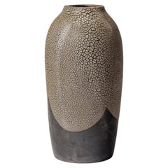 Glazed ceramic vase by Michel Pointu, circa 1950.