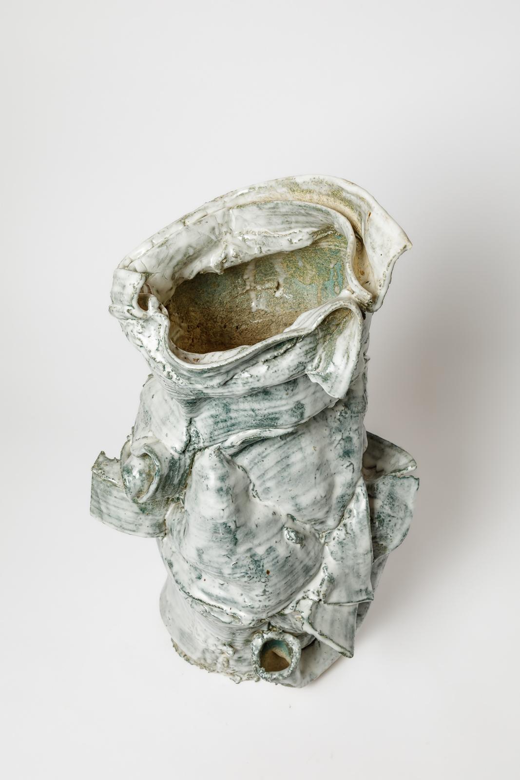 Vase en céramique émaillée de Patrick Crulis, 2025. Neuf - En vente à Saint-Ouen, FR
