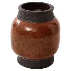 Glazed Ceramic Vase by Roger Capron, 20th Century