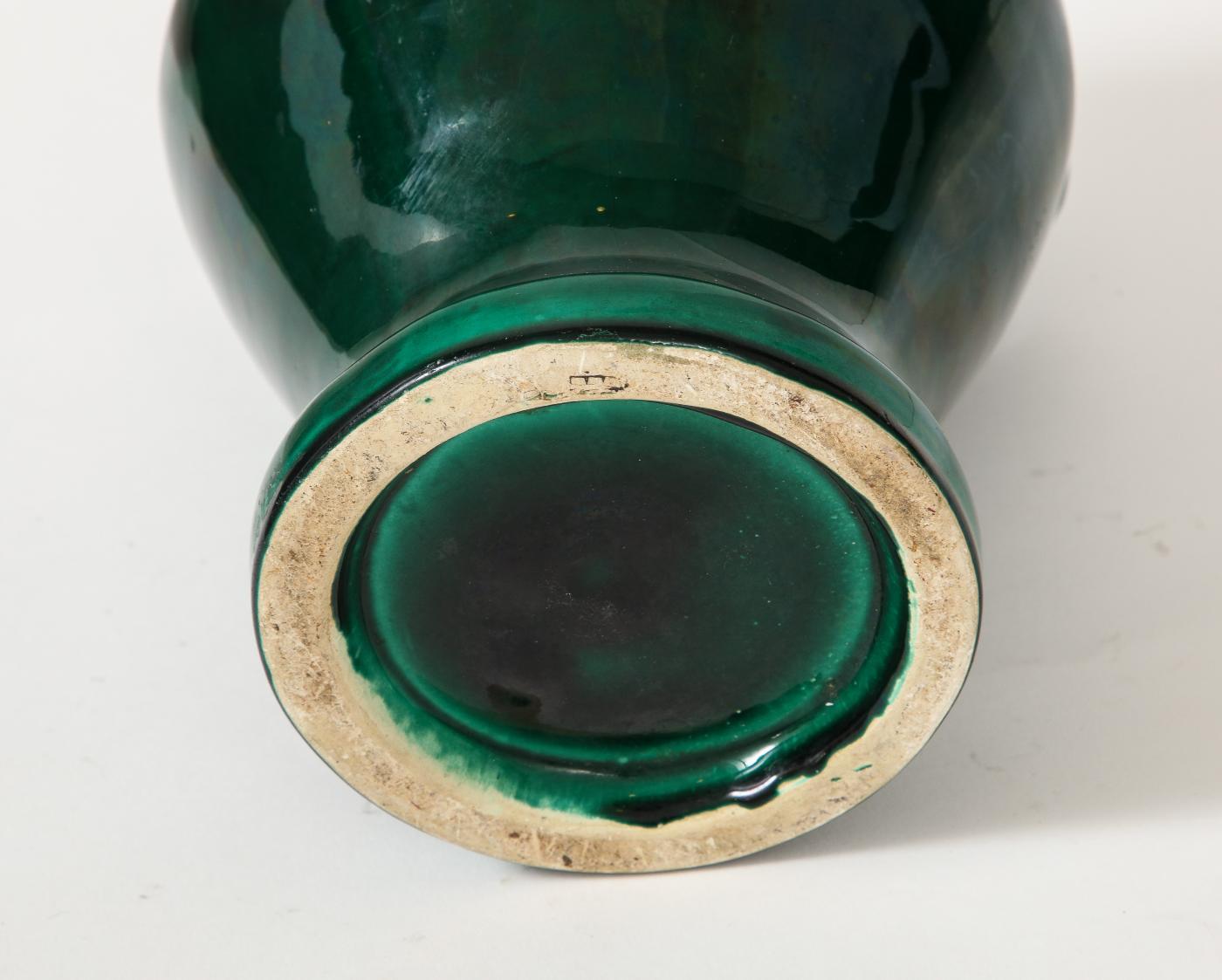 Glazed Ceramic Vase by Roger Capron, c. 1960 For Sale 6