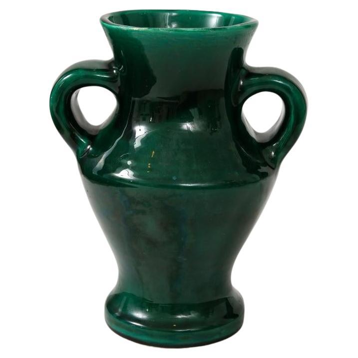 Glazed Ceramic Vase by Roger Capron, c. 1960 For Sale