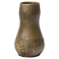 Vase aus glasierter Keramik von Roger Jacques, um 1960.