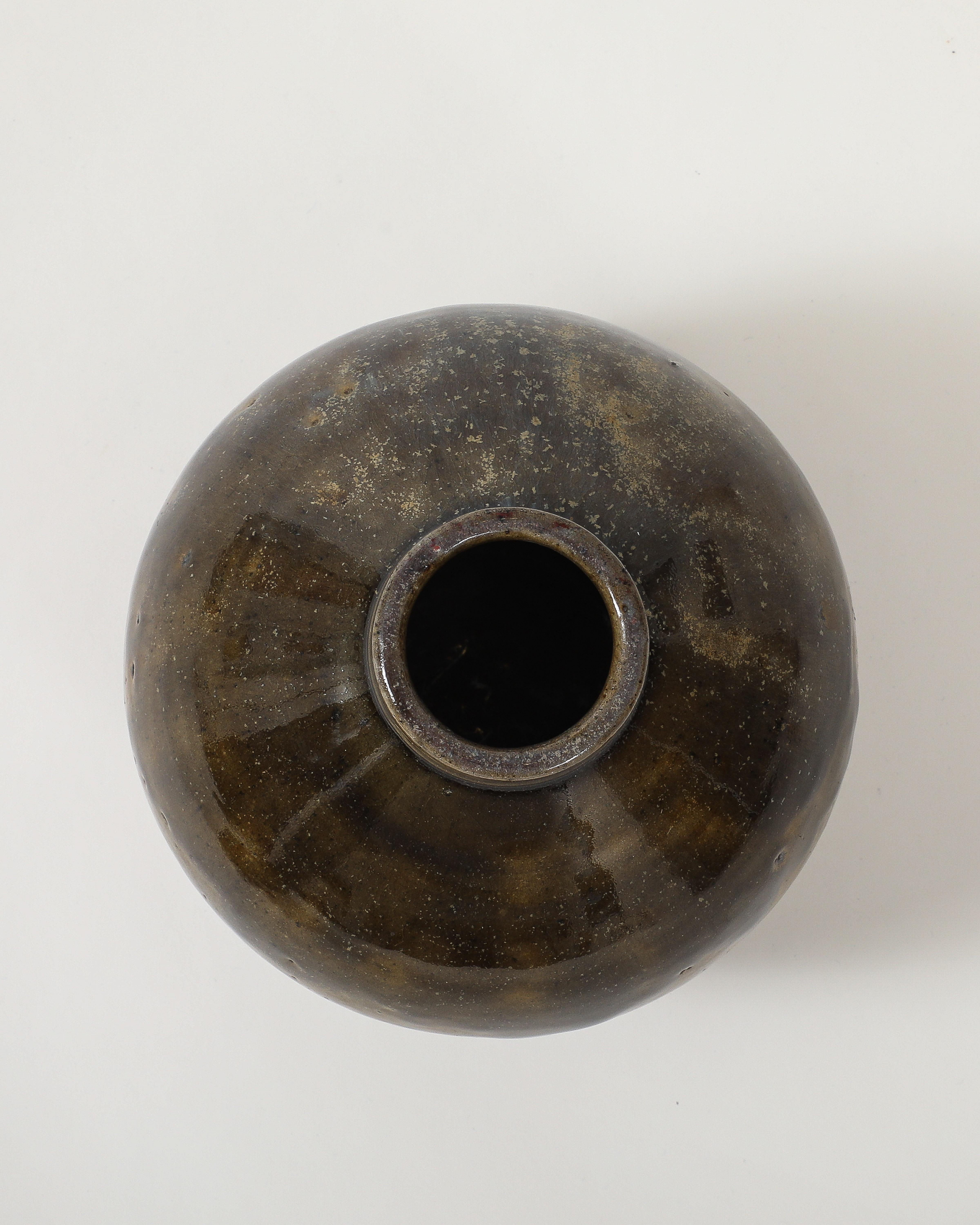 Glazed Ceramic Vase, France, c. 1950 For Sale 3