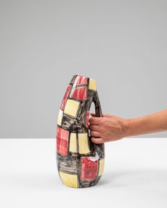 Glazed Ceramic Vase from W. Germany, 20th Century, Decorative Object