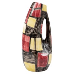 Glazed Ceramic Vase from W. Germany, 20th Century, Decorative Object