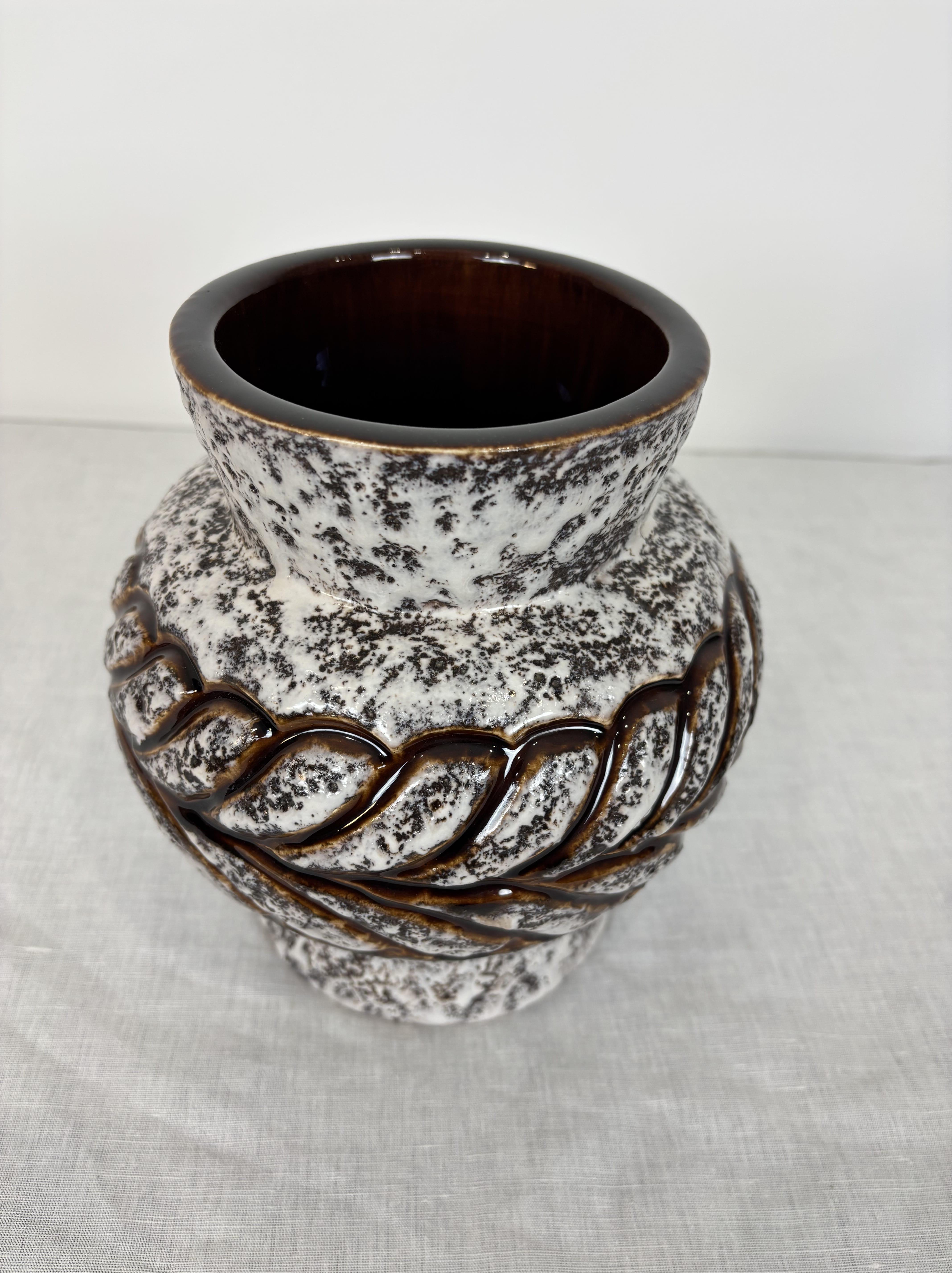 Mid-Century moderno Vaso in ceramica smaltata, Germania, anni '60 in vendita