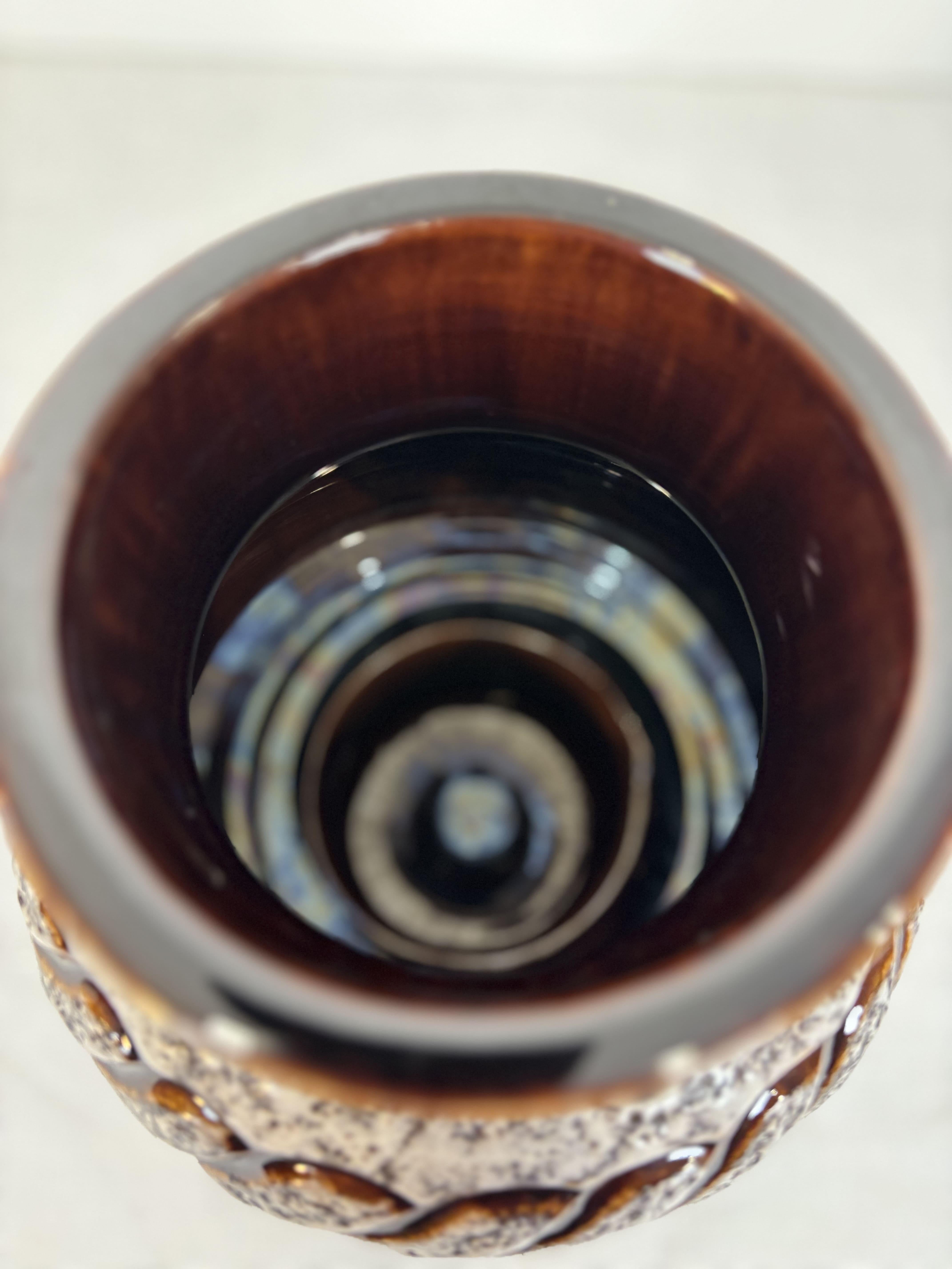 Tedesco Vaso in ceramica smaltata, Germania, anni '60 in vendita