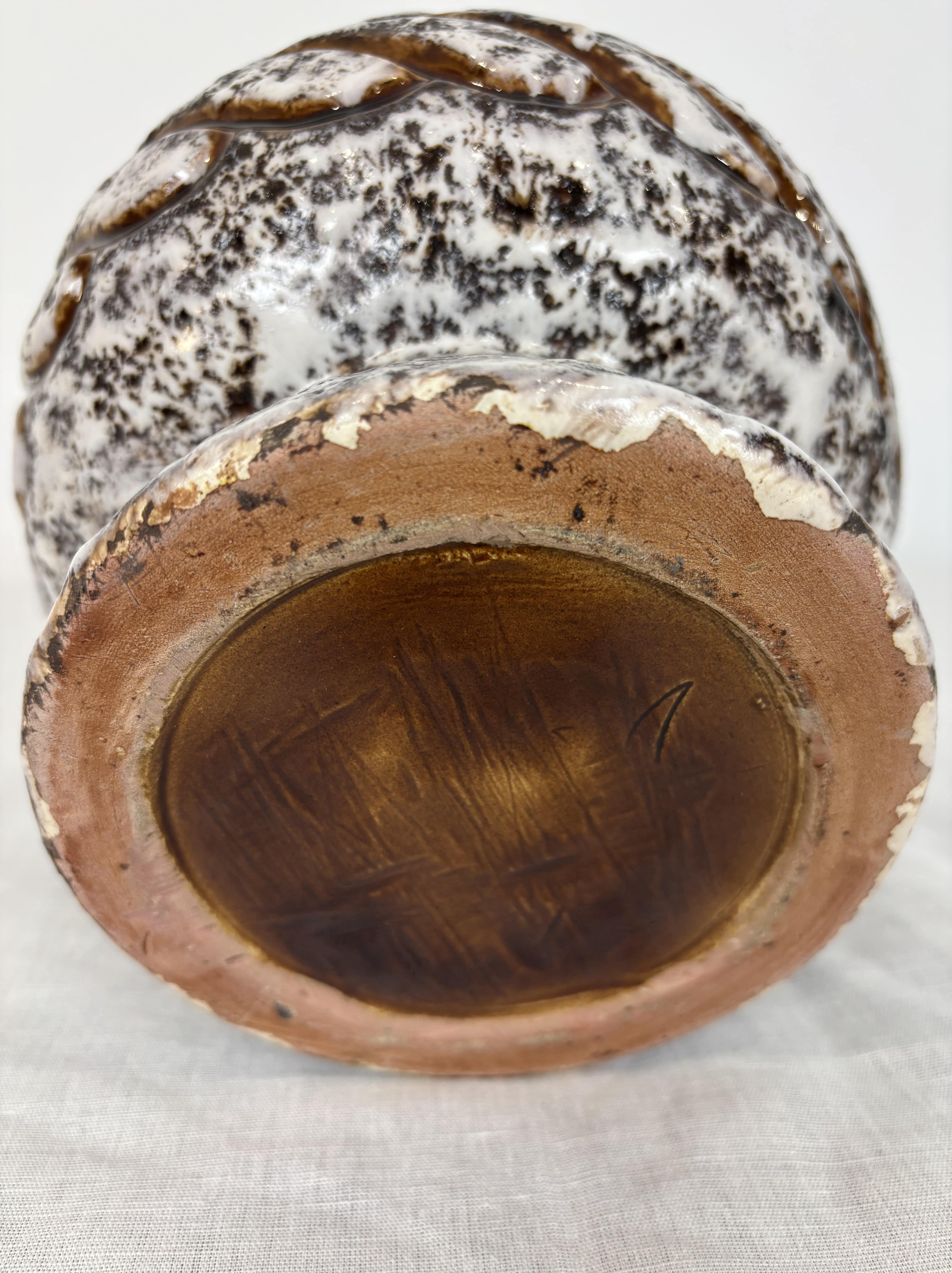 Vaso in ceramica smaltata, Germania, anni '60 in vendita 1