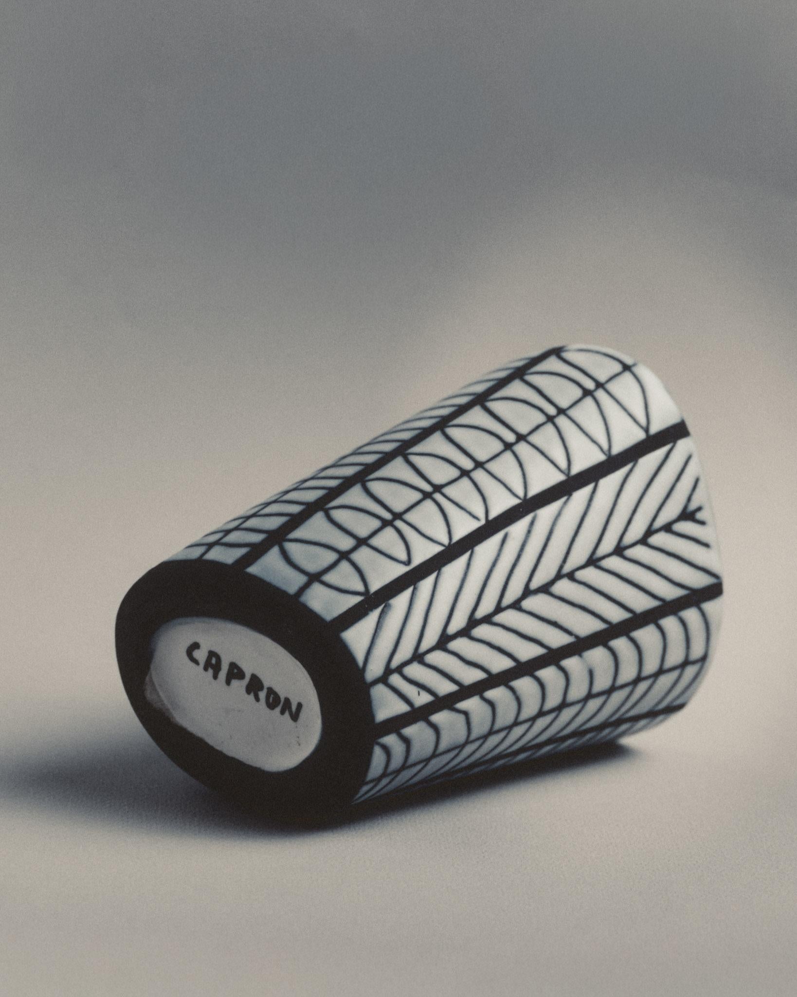 Moderne Vase en céramique émaillée, Roger Capron, années 1960 en vente