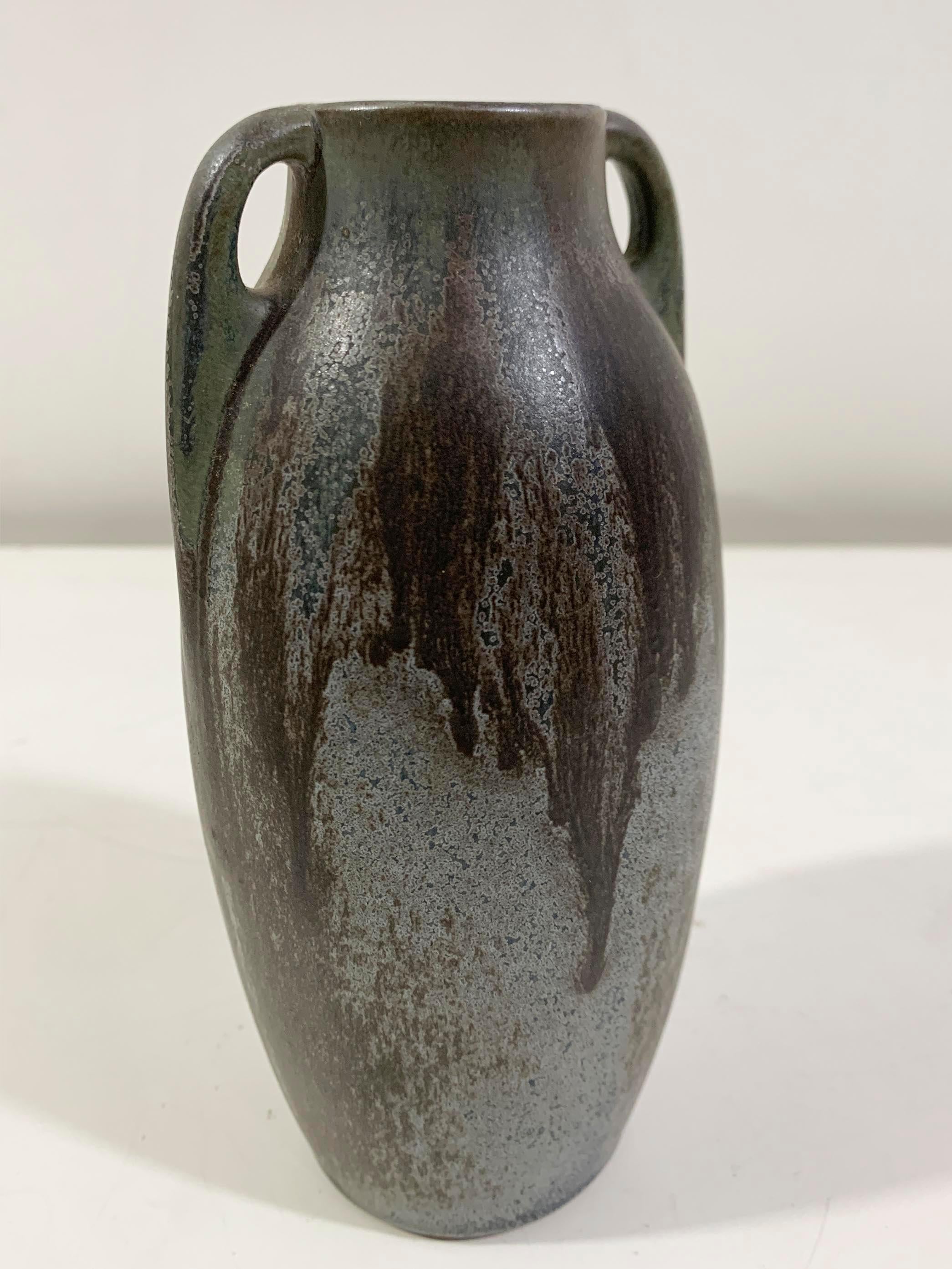 XX secolo Vaso in ceramica smaltata con timbro Denbac, anni '40 in vendita