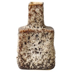 Vase aus glasierter Keramik, Niederlande, um 1960