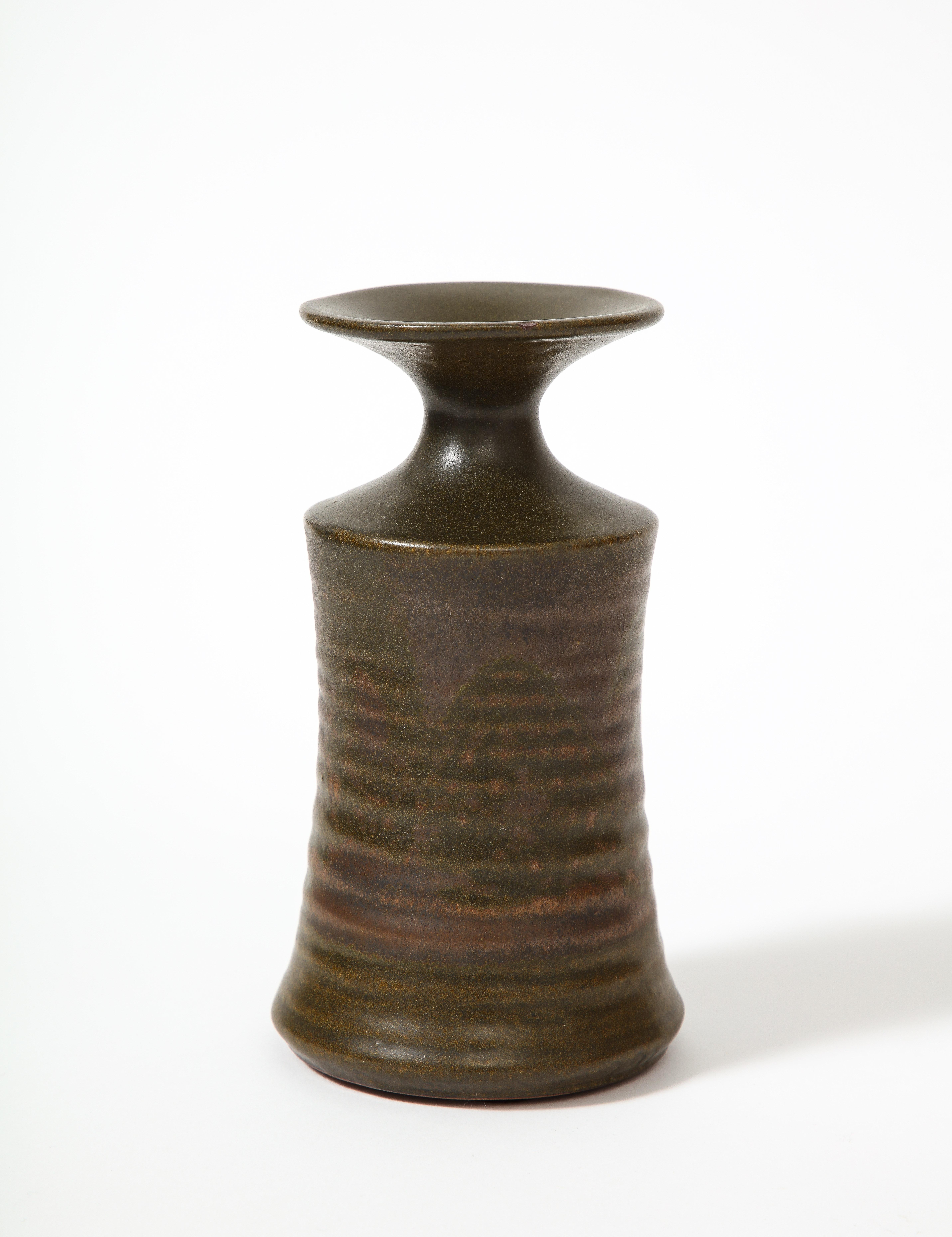 Céramique Vase en céramique émaillée, États-Unis, vers 1950 en vente