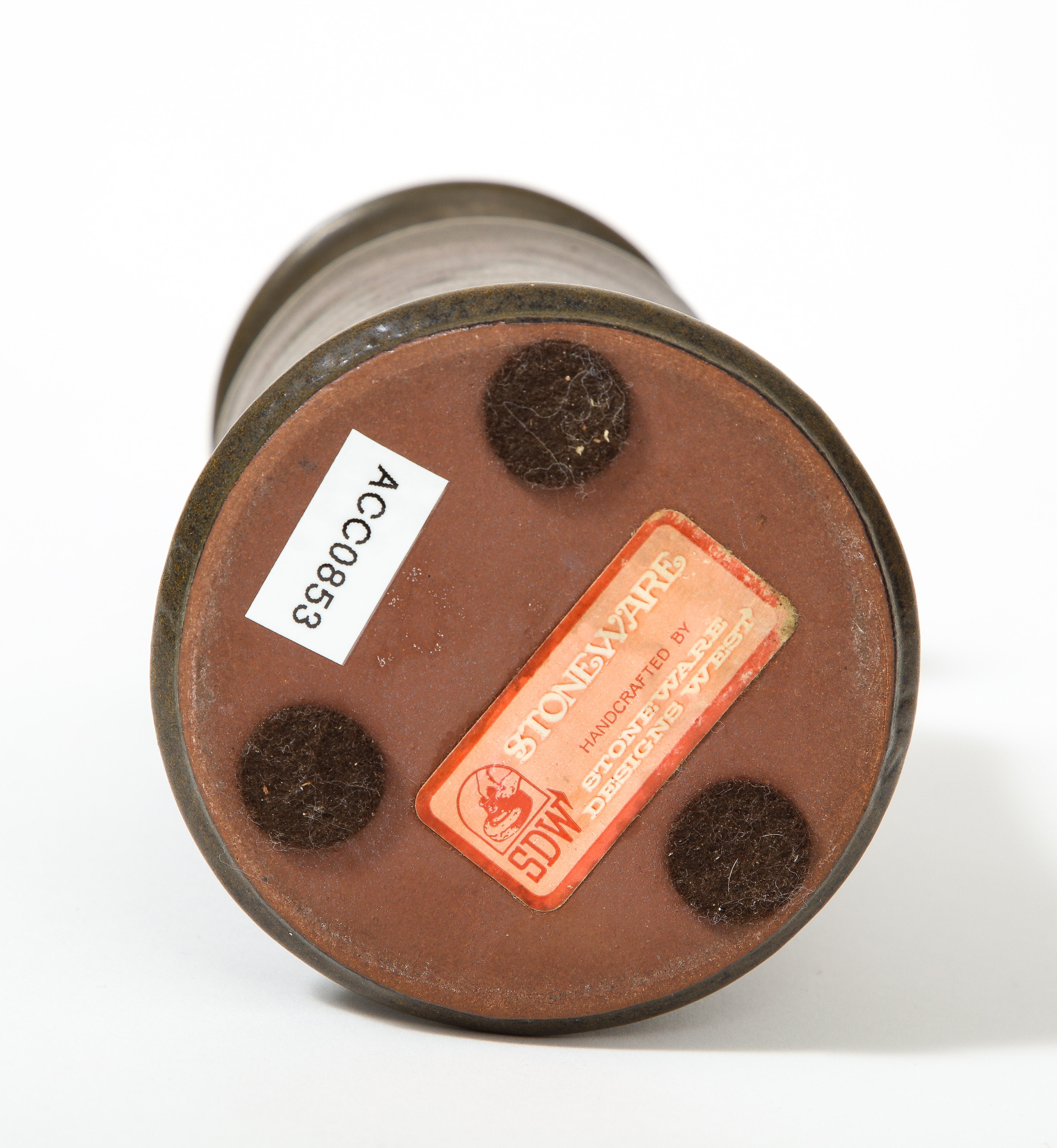 Vase en céramique émaillée, États-Unis, vers 1950 en vente 1