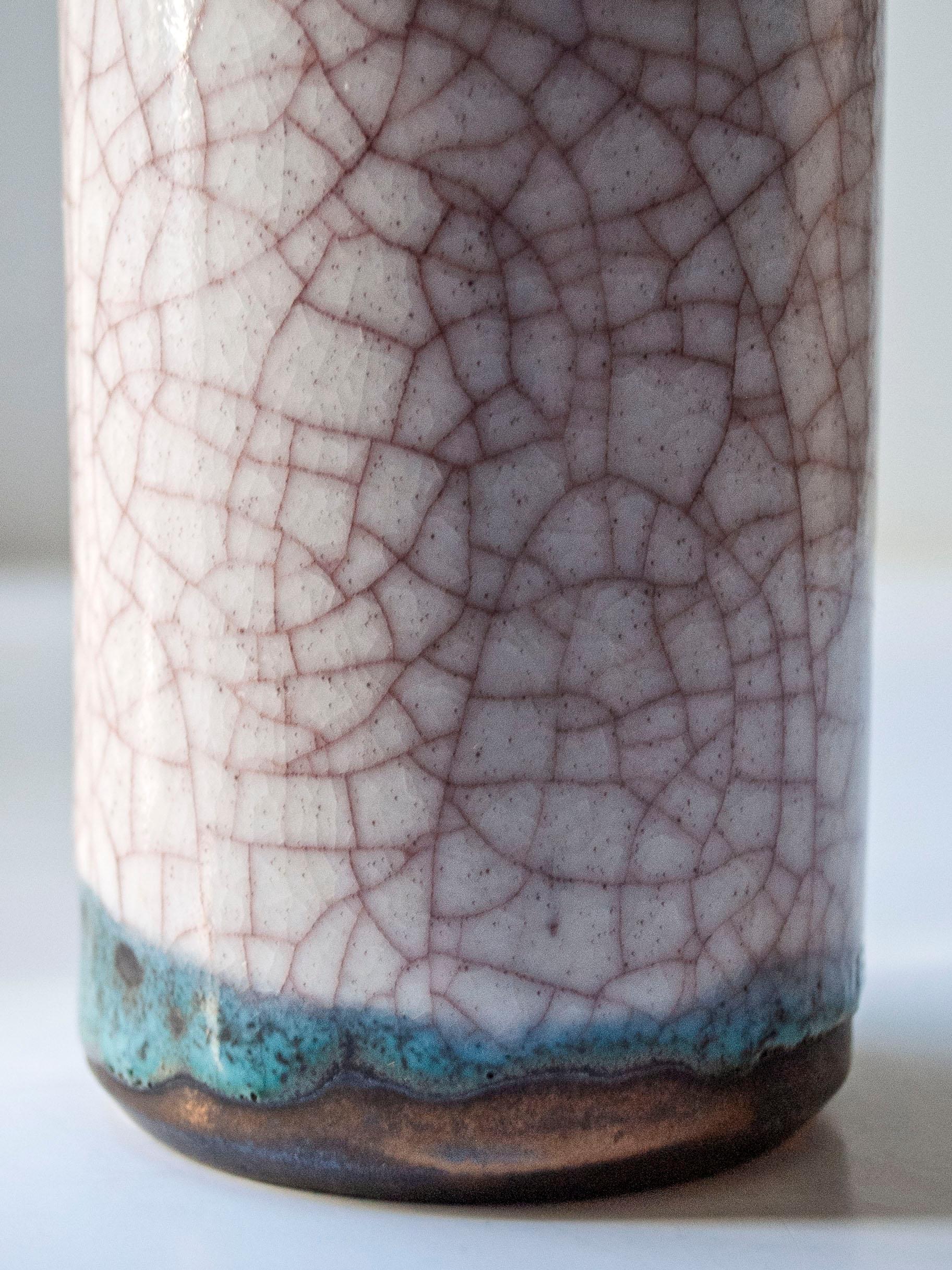 Glazed Ceramic Vase vy Pieter Groeneveldt, The Netherlands, c. 1960 For Sale 5