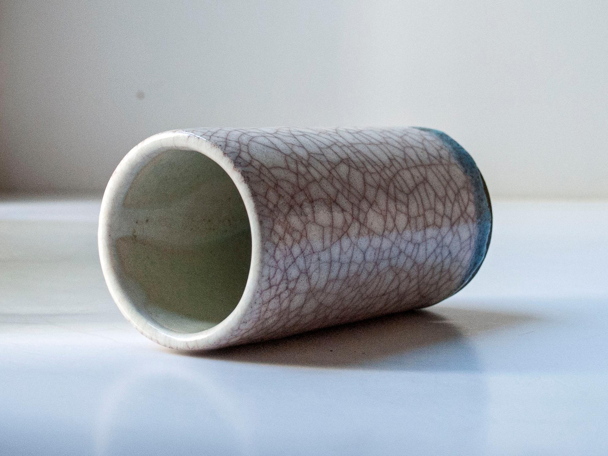 Glazed Ceramic Vase vy Pieter Groeneveldt, The Netherlands, c. 1960 For Sale 1