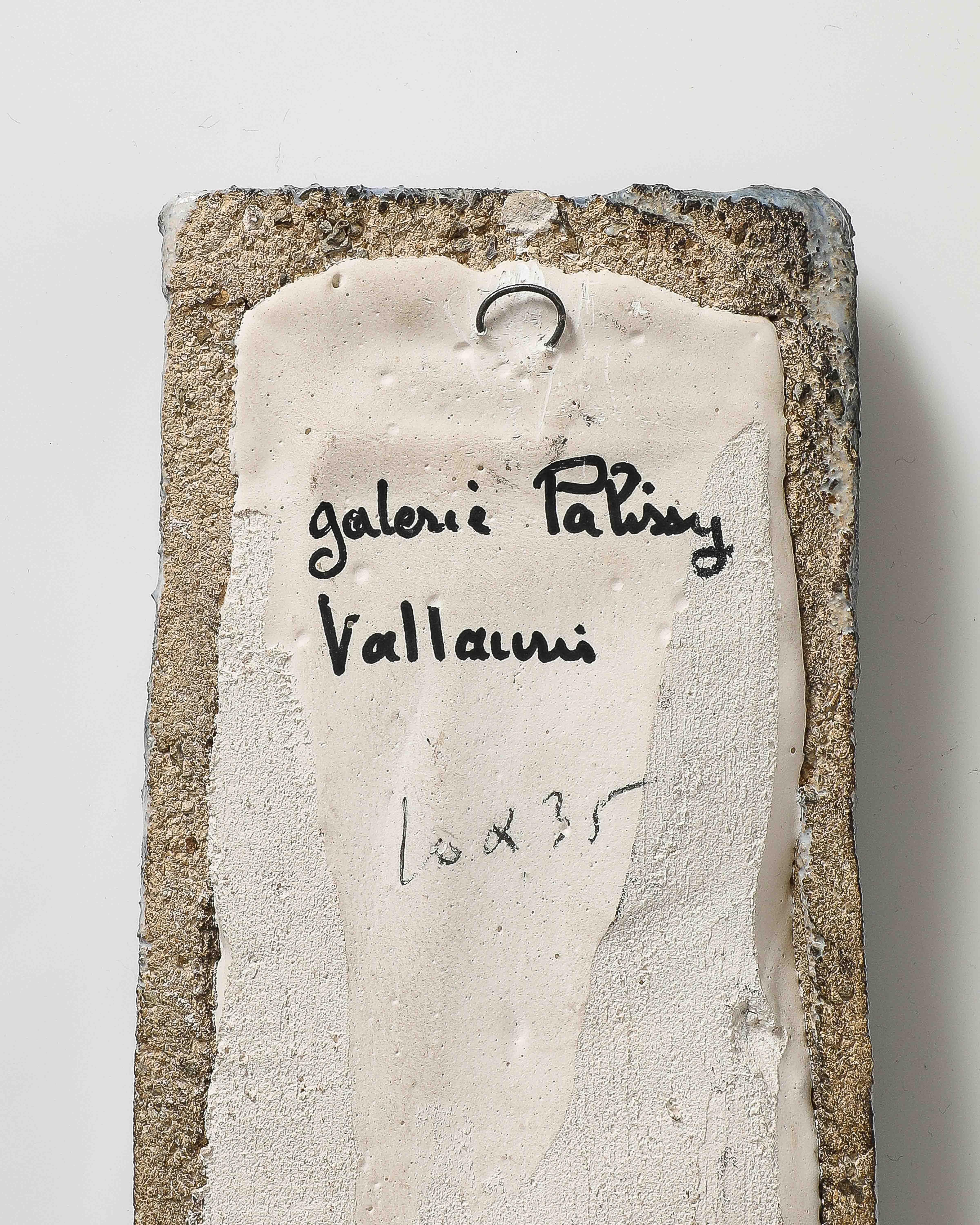 Espejo de pared de cerámica esmaltada, Vallauris, Francia, c. 1960 en venta 3