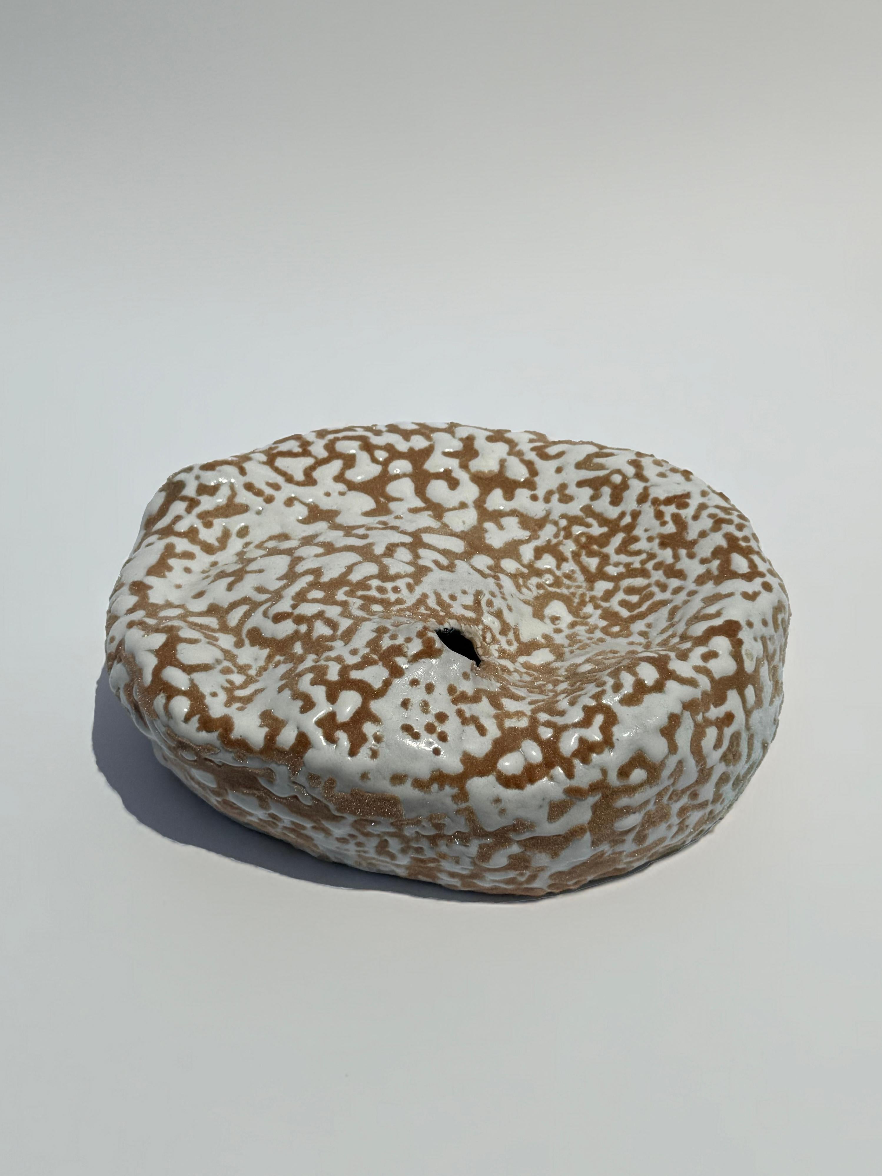 Modern Glazed Clay Bowl by Justyna Bugajczyk For Sale