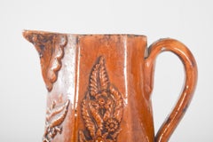 Glazed Clay Jug Brownish in Colour