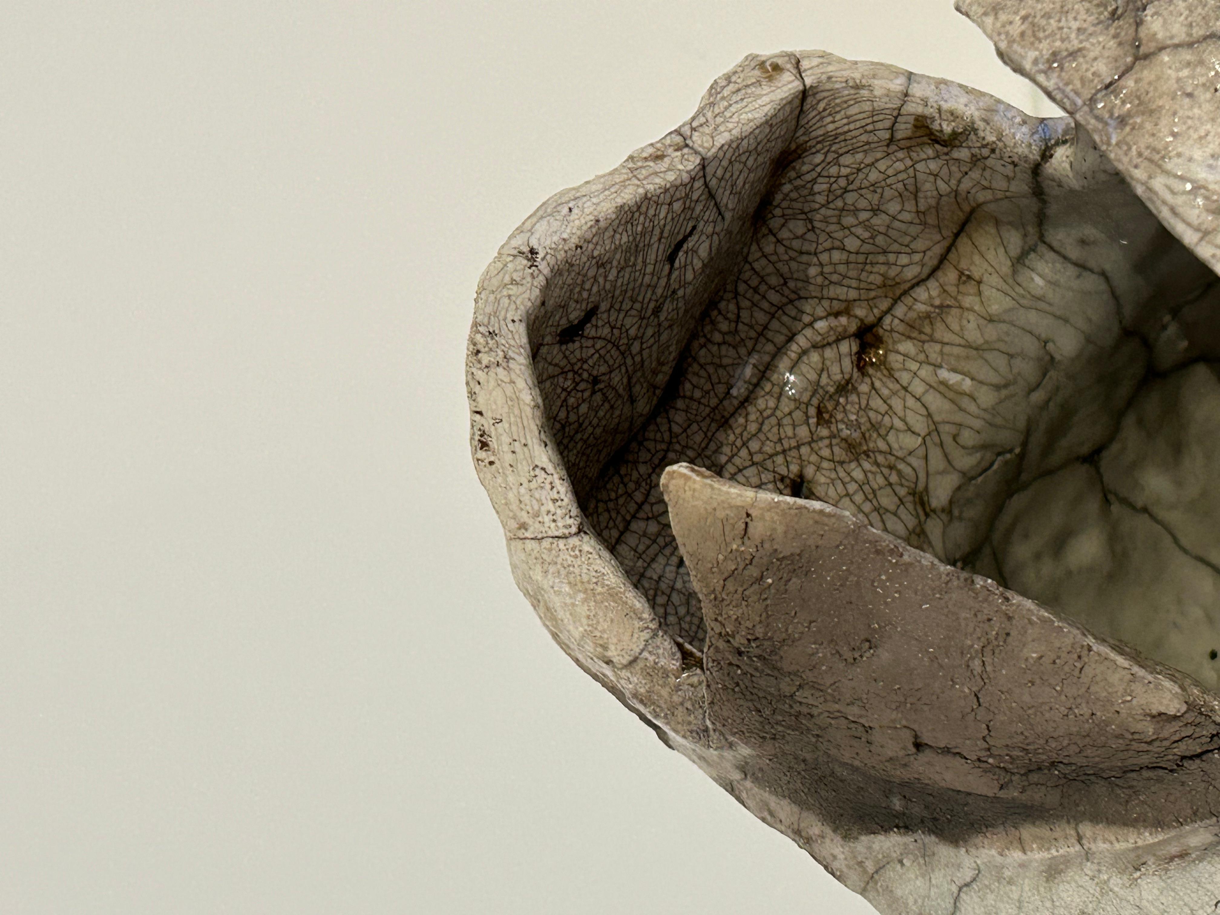 Vaso smaltato crepato di Henrik Folsgaard in vendita 5