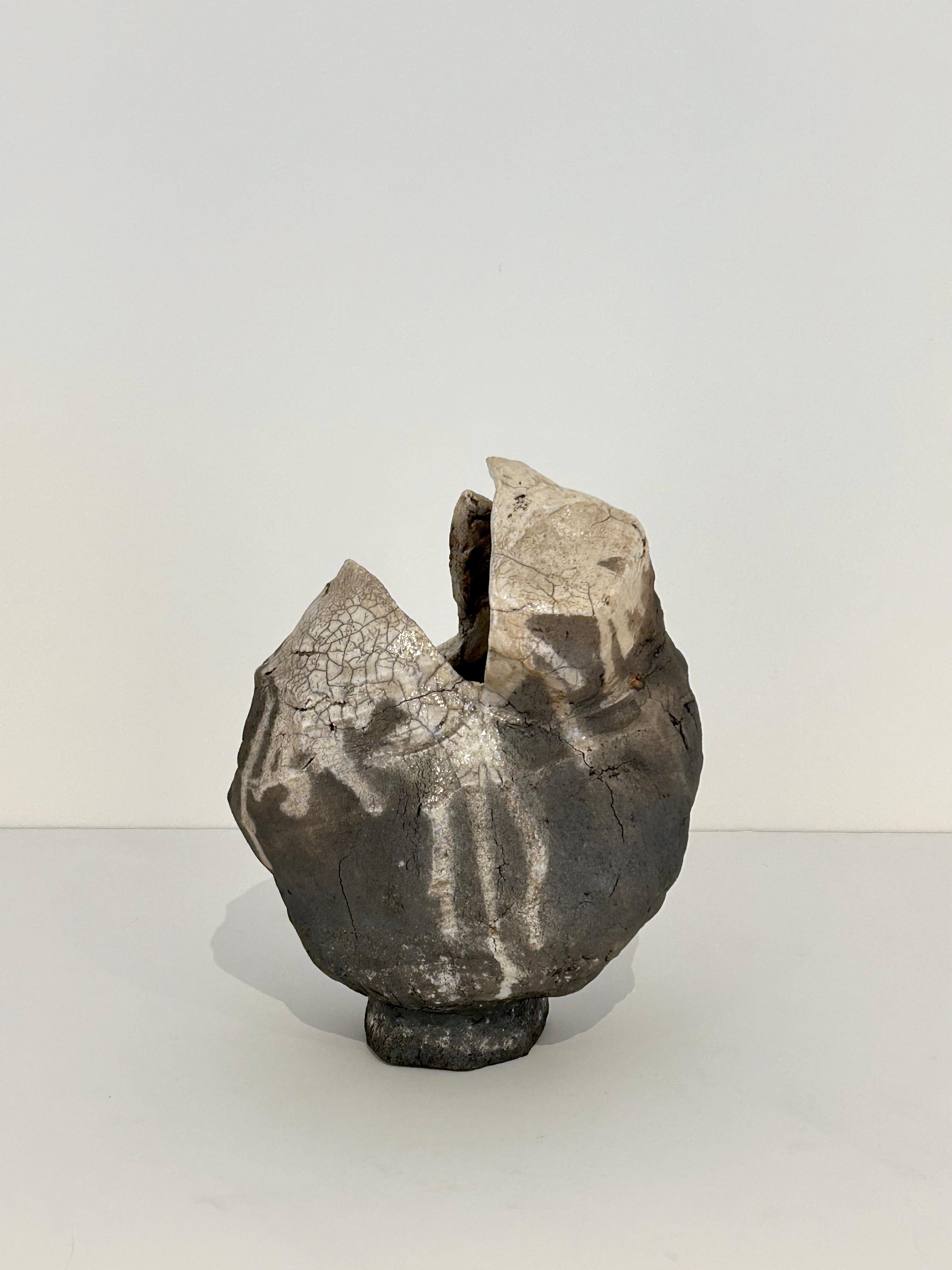Danese Vaso smaltato crepato di Henrik Folsgaard in vendita