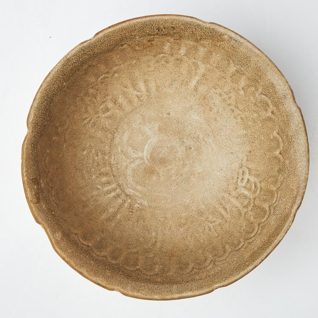 Chinese Glazed Earthenware Bowl, Song Dynasty, China For Sale