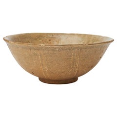 Antique Glazed Earthenware Bowl, Song Dynasty, China