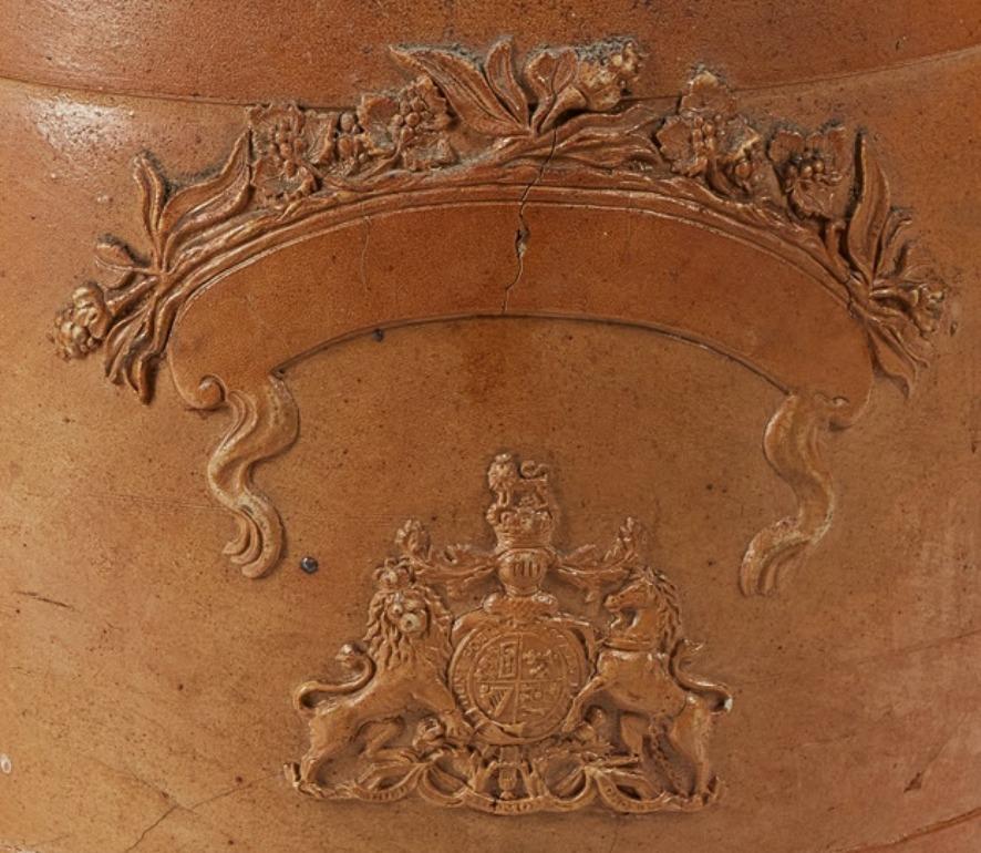 19th Century Glazed Ironstone Barrels