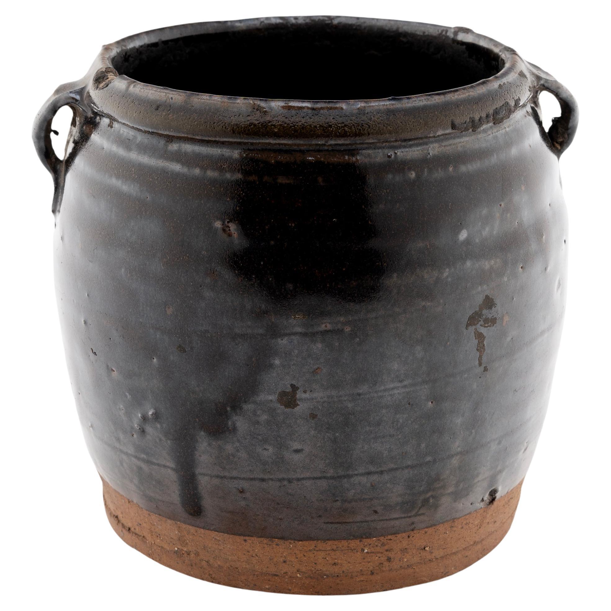 Pot de cuisine émaillé, vers 1900