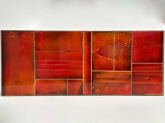 Glazed Lava Low Table, Roger Capron, Vallauris c.1970