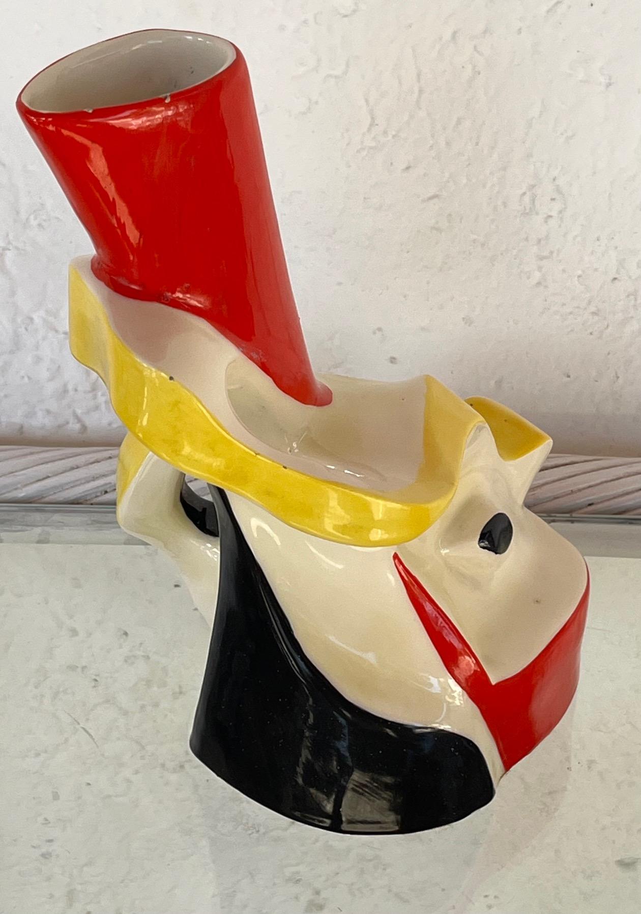 Vase en céramique polychrome émaillée de Roland Brice, Biot, années 1960 en vente 1