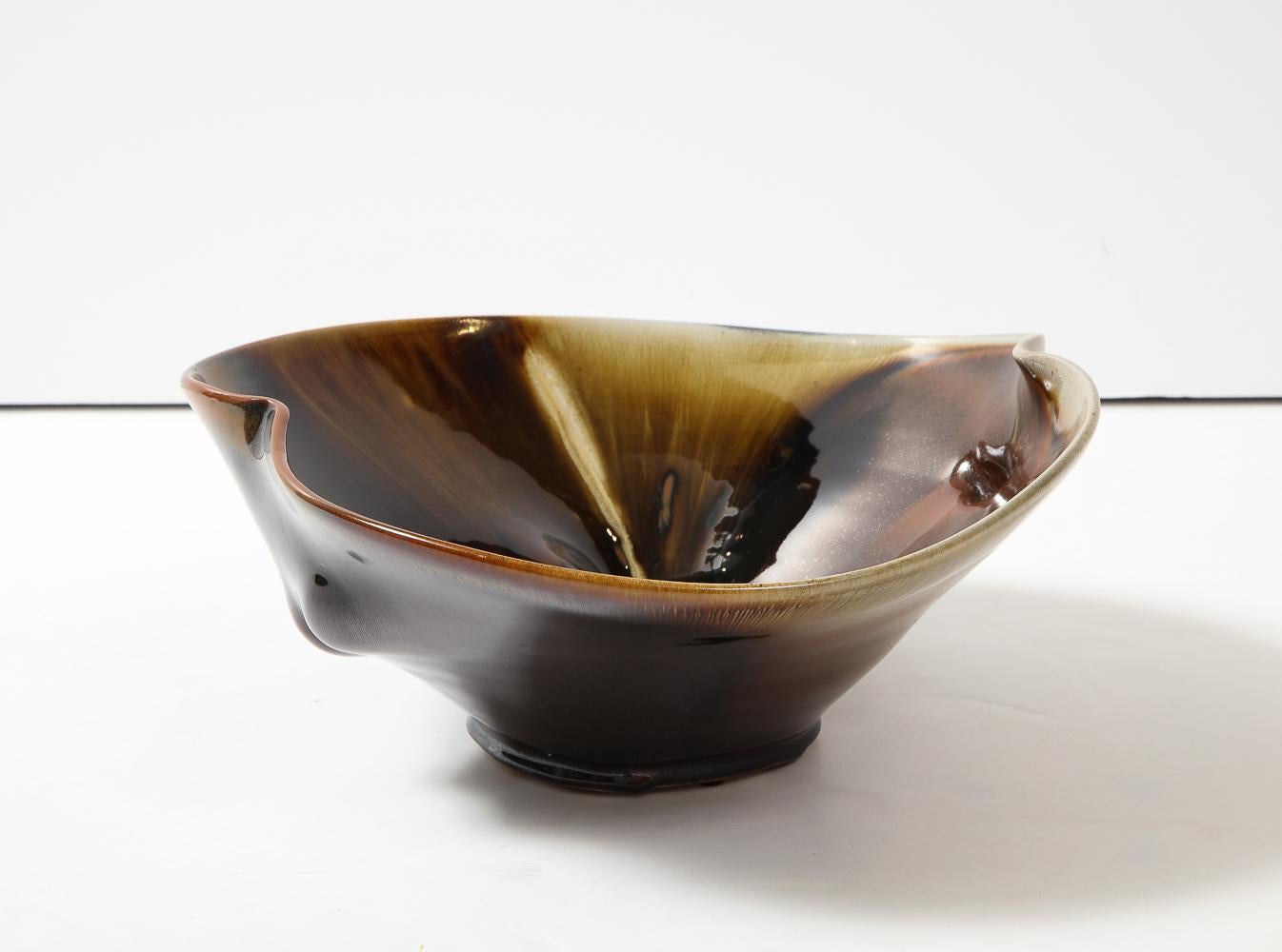 Modern Glazed Porcelain Bowl #2101 by Chris Gustin