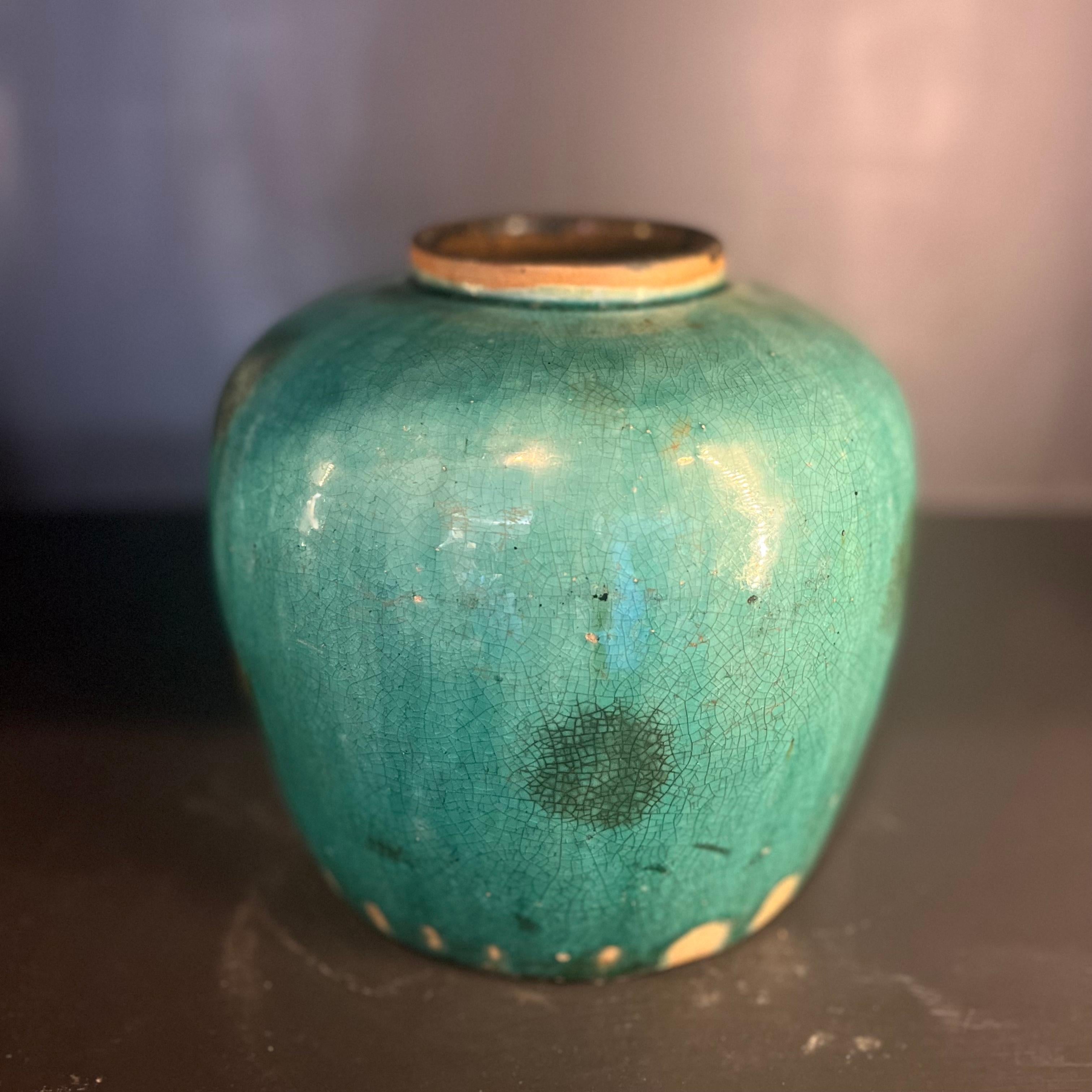 Glazed Pot In Good Condition In Los Angeles, CA