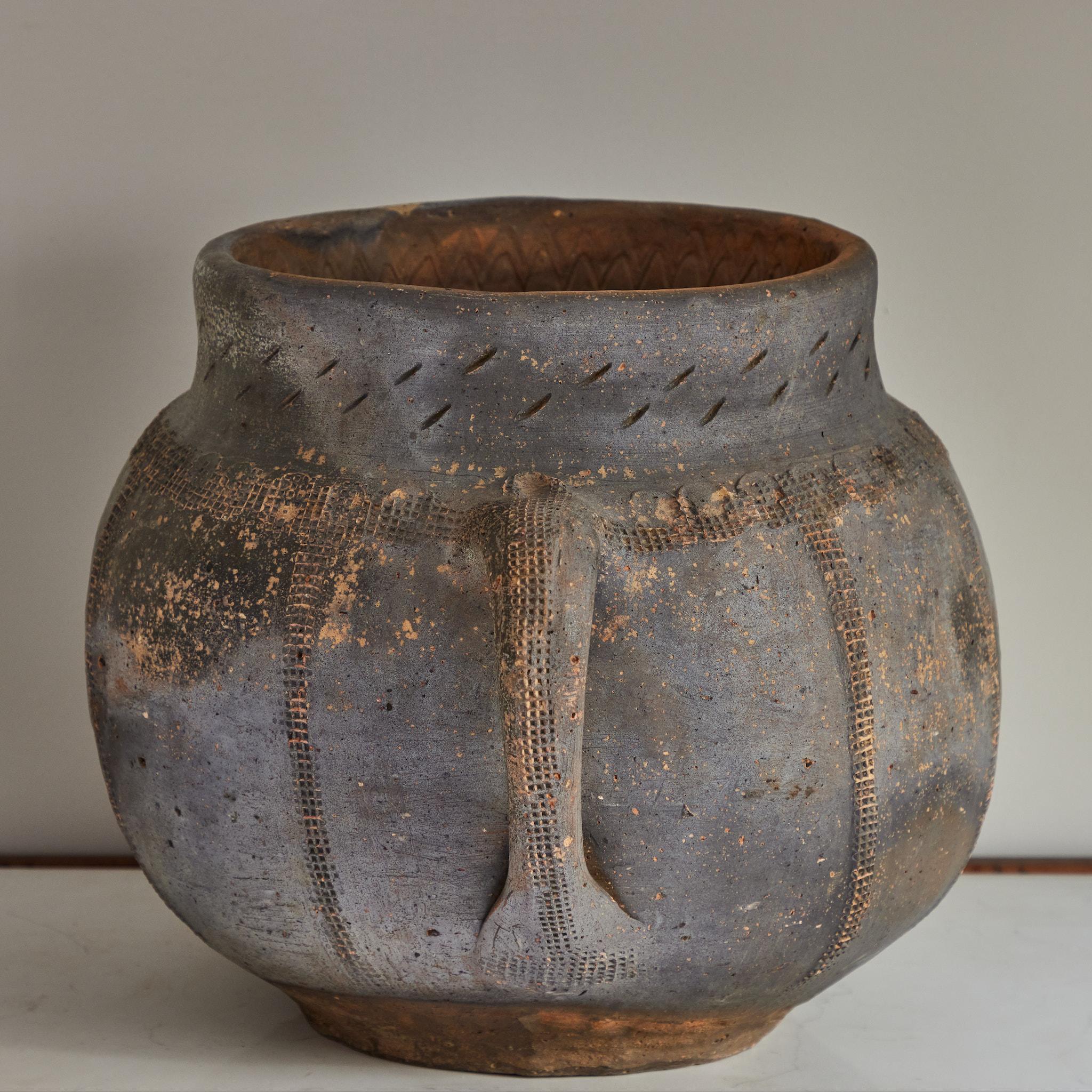 Early 20th Century Glazed Pot