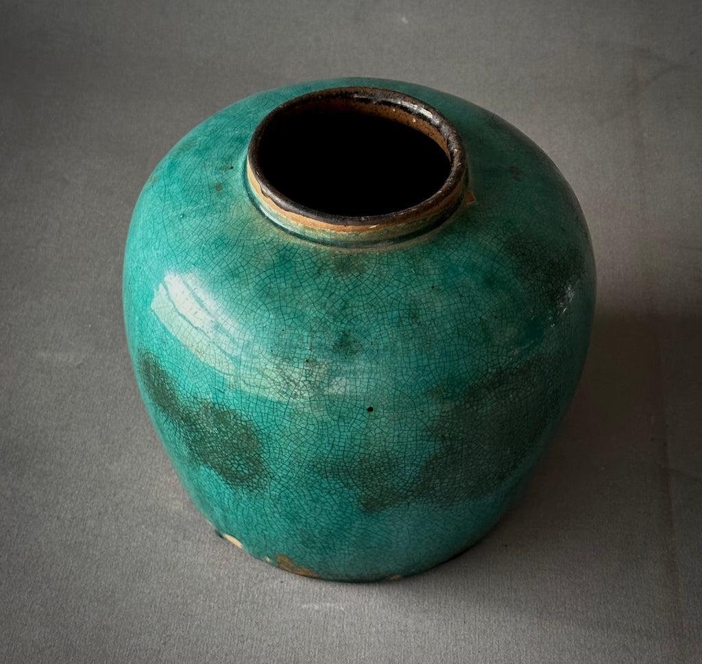 Mid-19th Century Glazed Pot For Sale