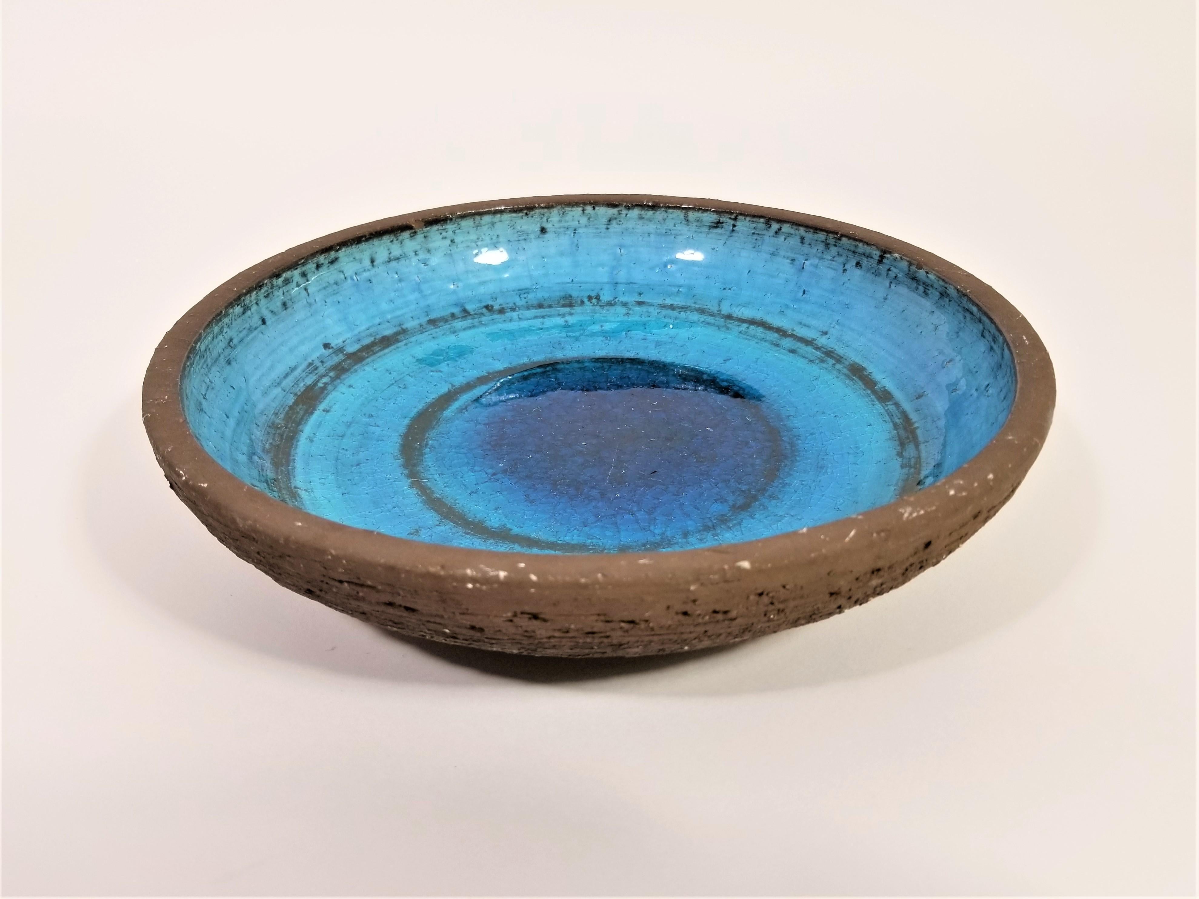 Glazed Pottery Bowl Germany Kunsthandlung W. Welker Heidelberg For Sale 7