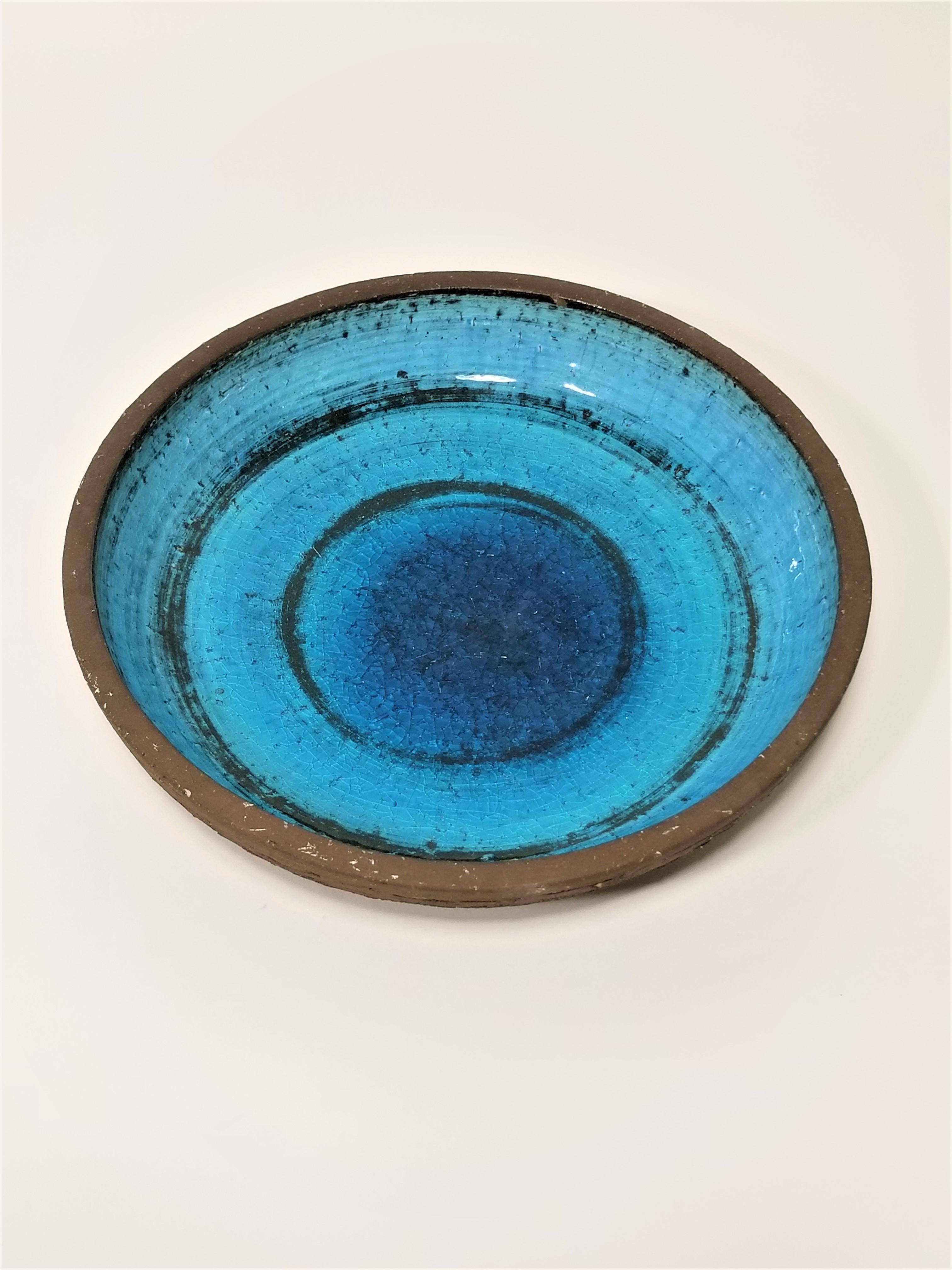 Glazed pottery bowl made in Germany midcentury
Signed:
Kunsthandlung
W. Welker
Heidelberg.