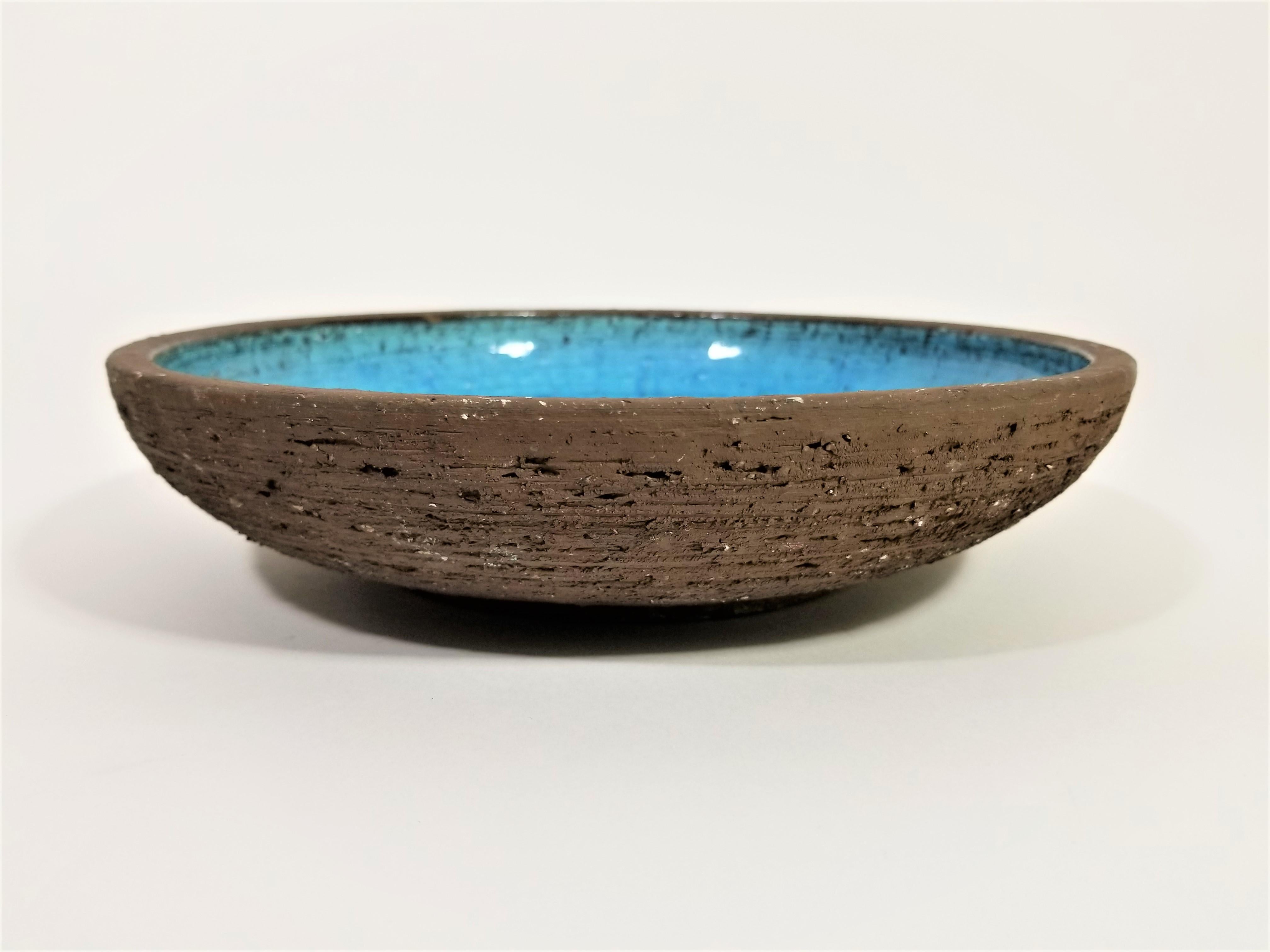 Glazed Pottery Bowl Germany Kunsthandlung W. Welker Heidelberg For Sale 2