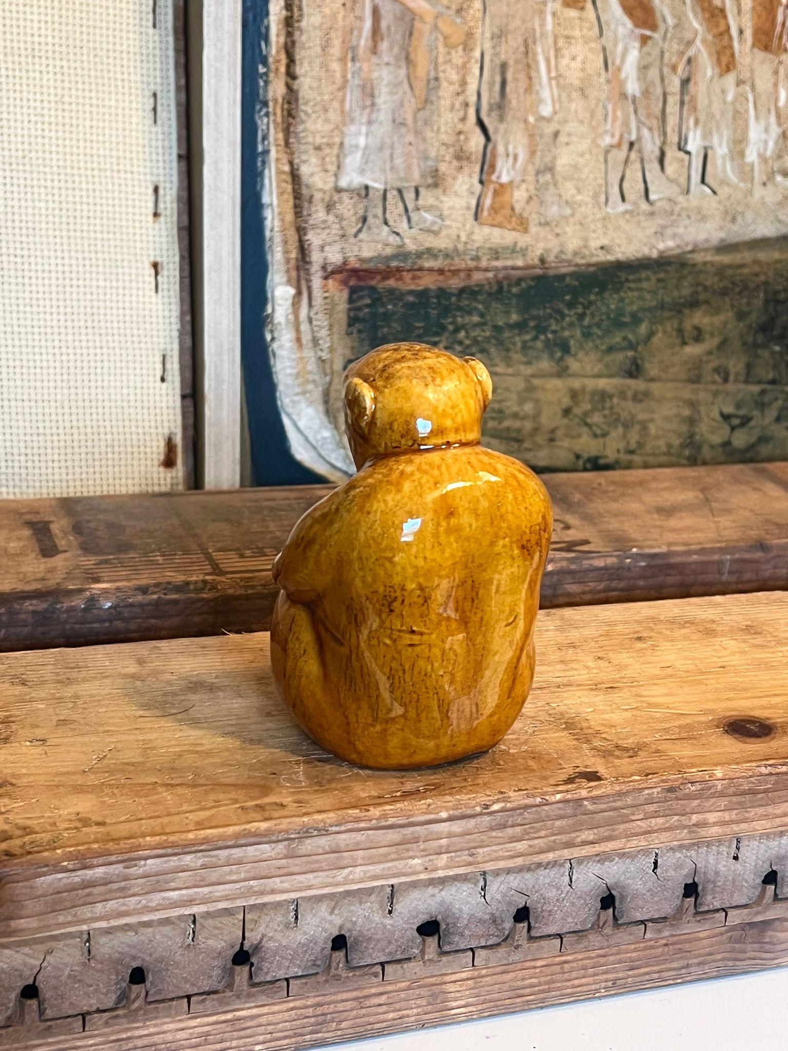 Céramique Poterie émaillée Chimp en vente