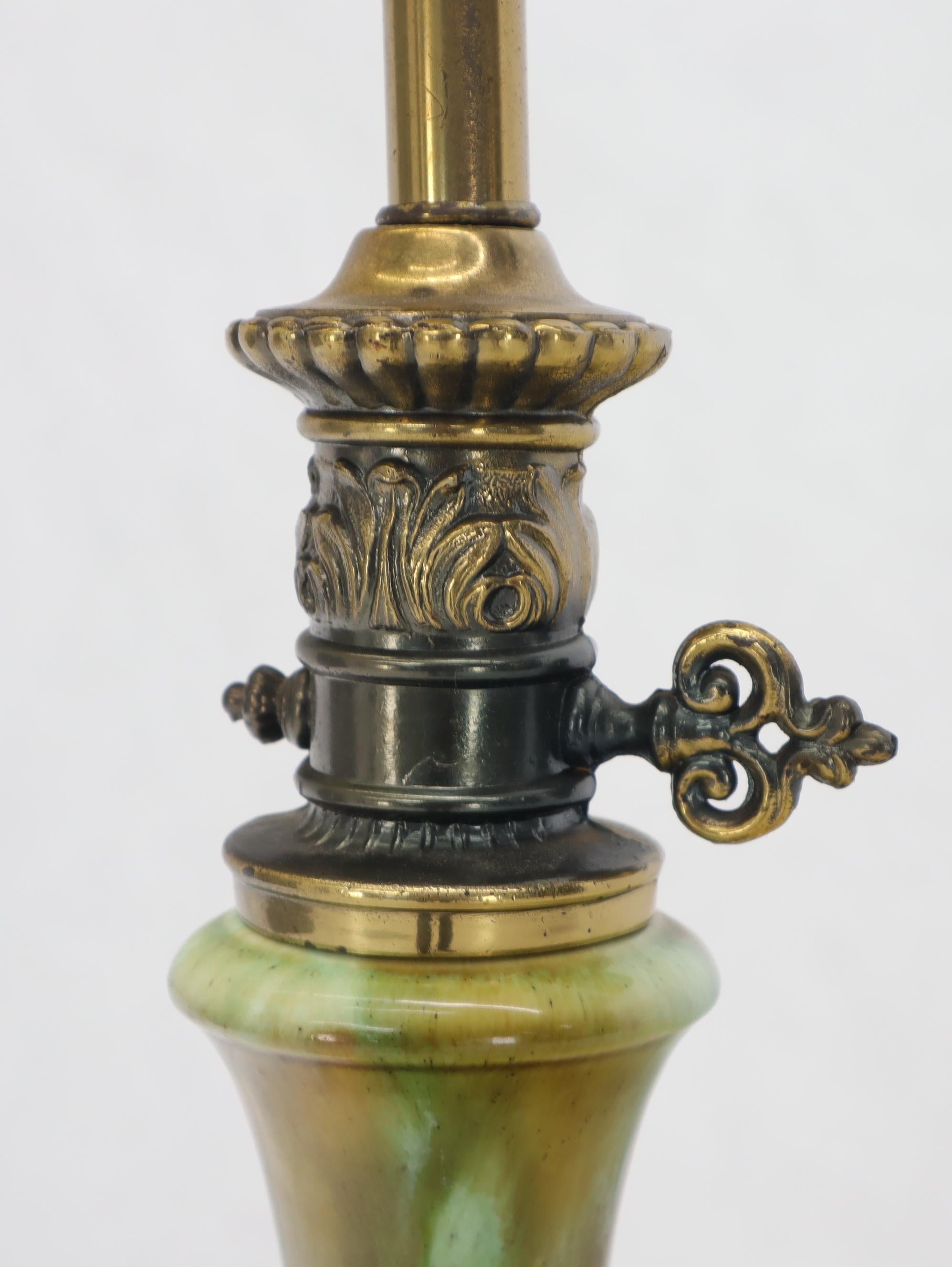 Glazed Pottery Mid-Century Modern Table Lamp 2