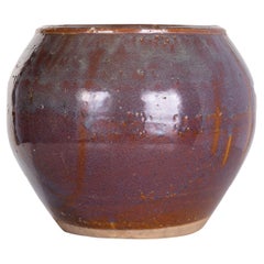Tarro de cerámica esmaltada