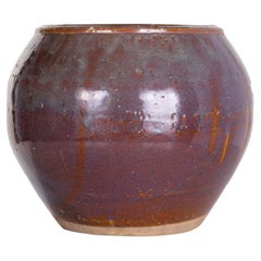 Glazed Pottery Storage Jar