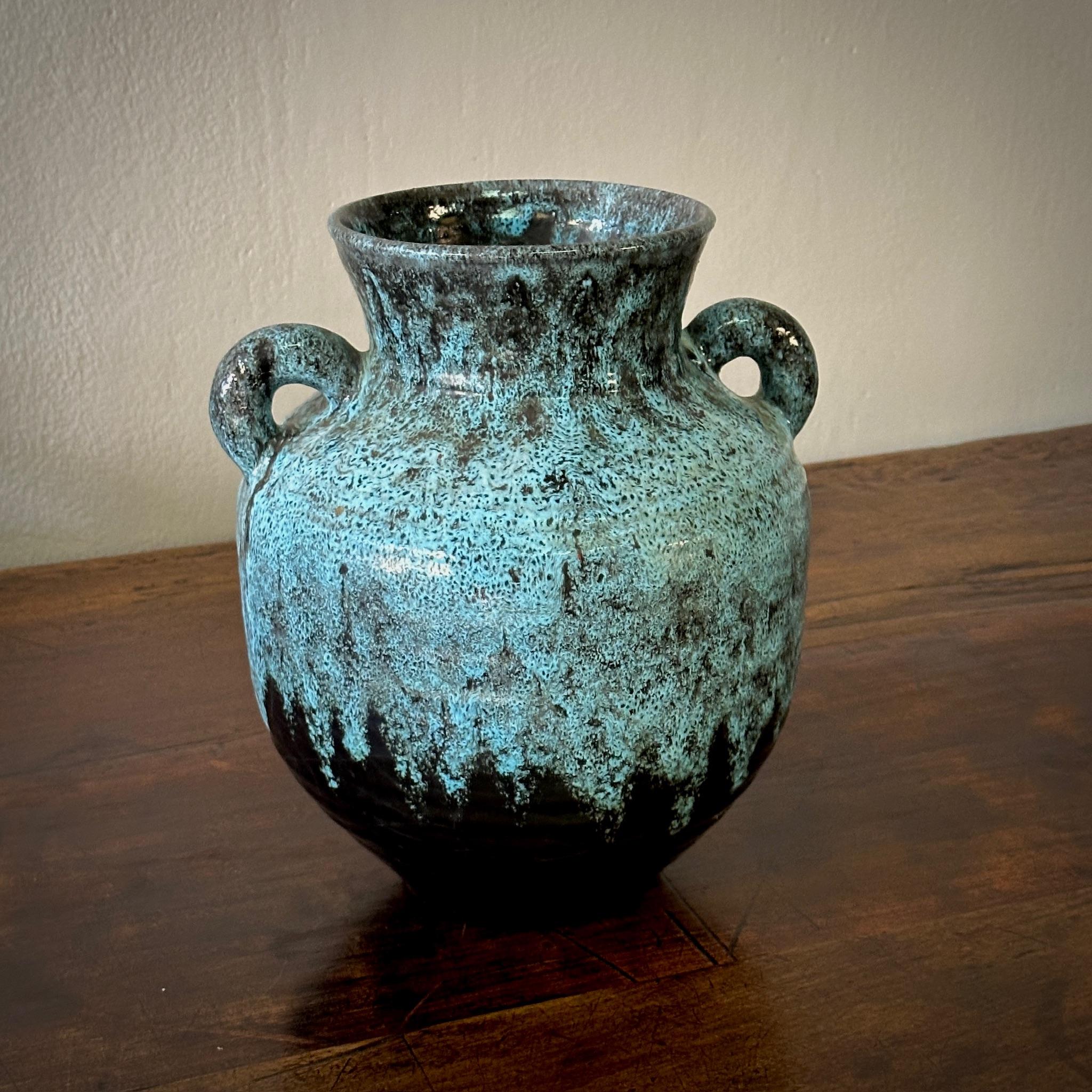 Francese Vaso in ceramica smaltata in vendita