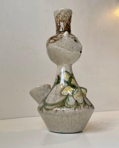Glazed Sculptural Stoneware in the Style of Pablo Picasso, 1960s