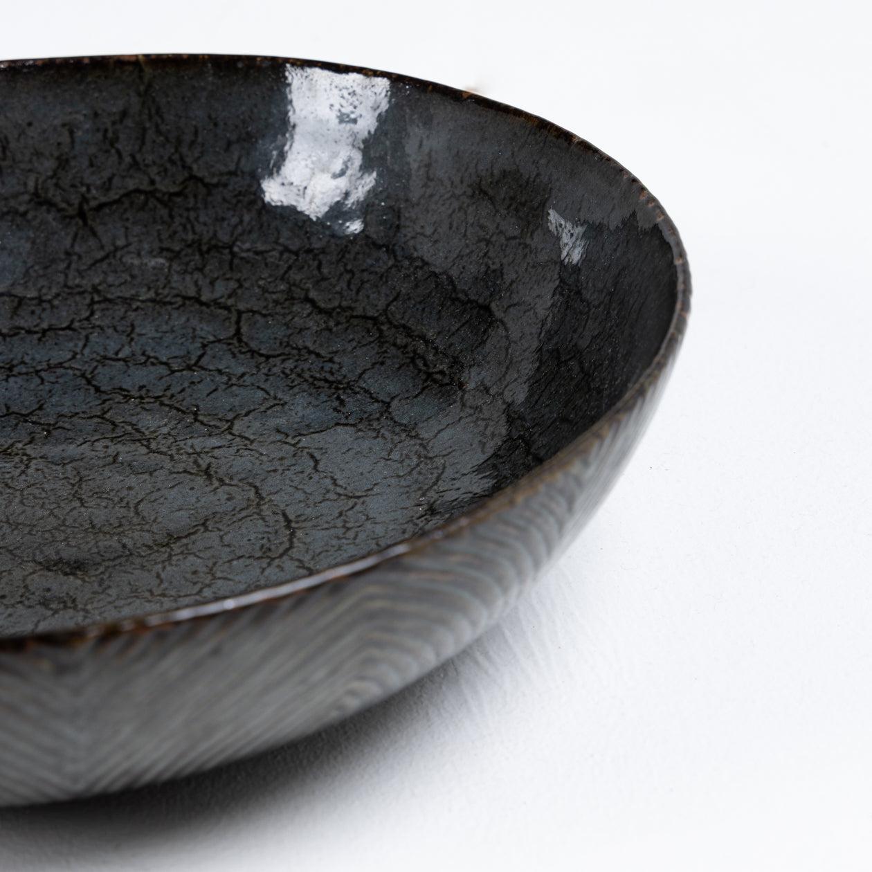 Danish Glazed stoneware bowl By Axel Salto For Sale