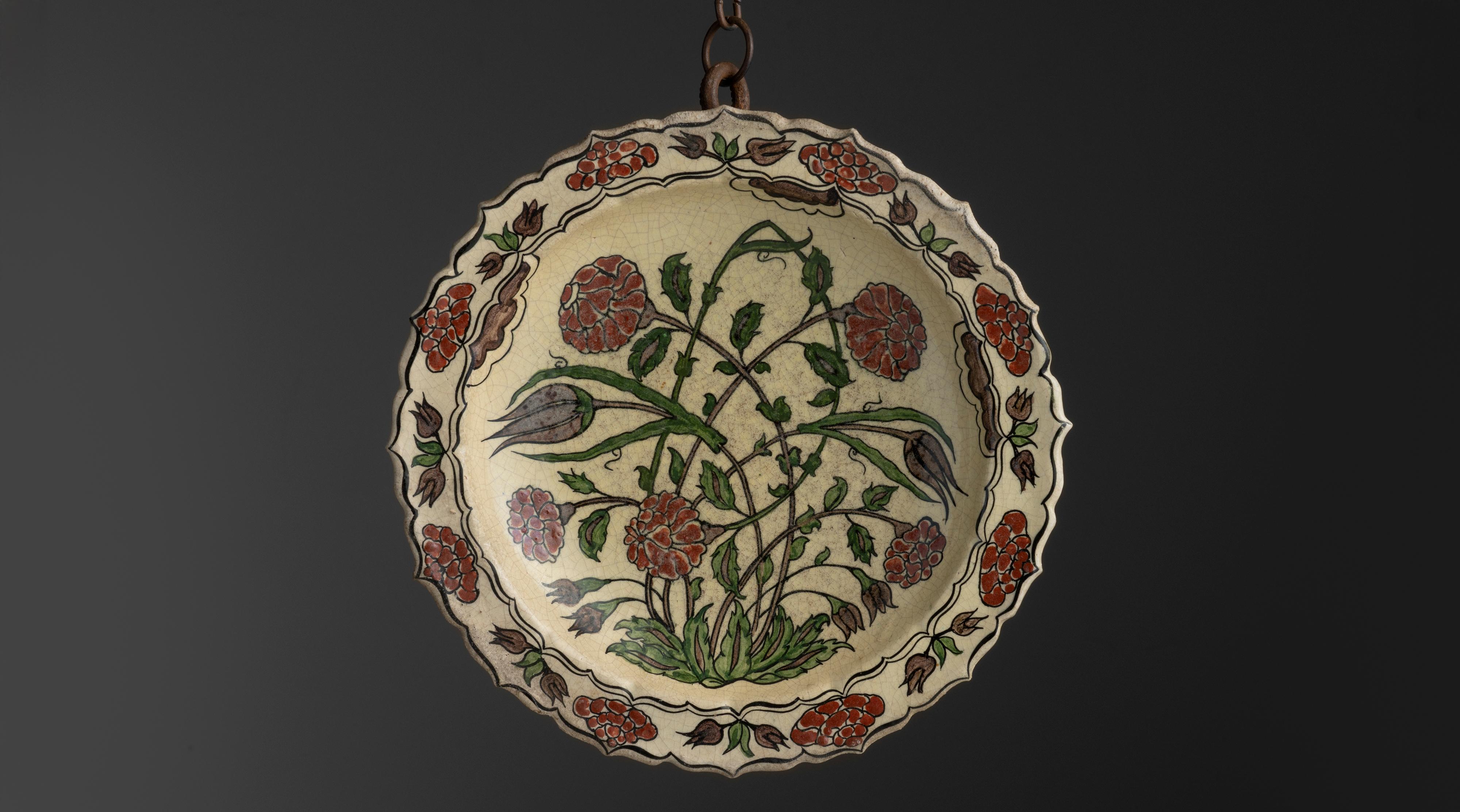 Bol en grès émaillé
France, 1905
Grès émaillé avec la signature de l'artiste 