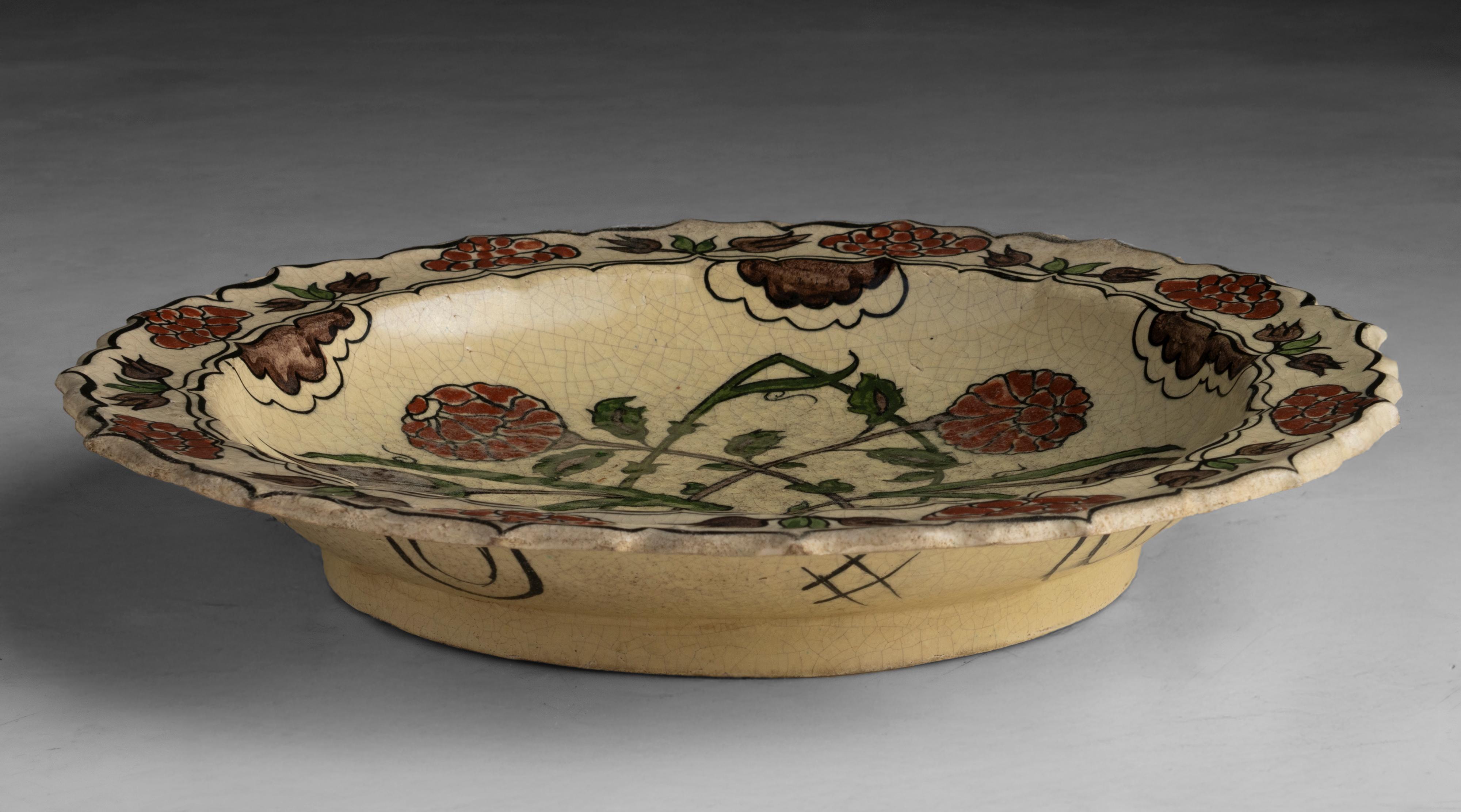 Fait main Bol en grès émaillé de Lachenal R, France 1905 en vente