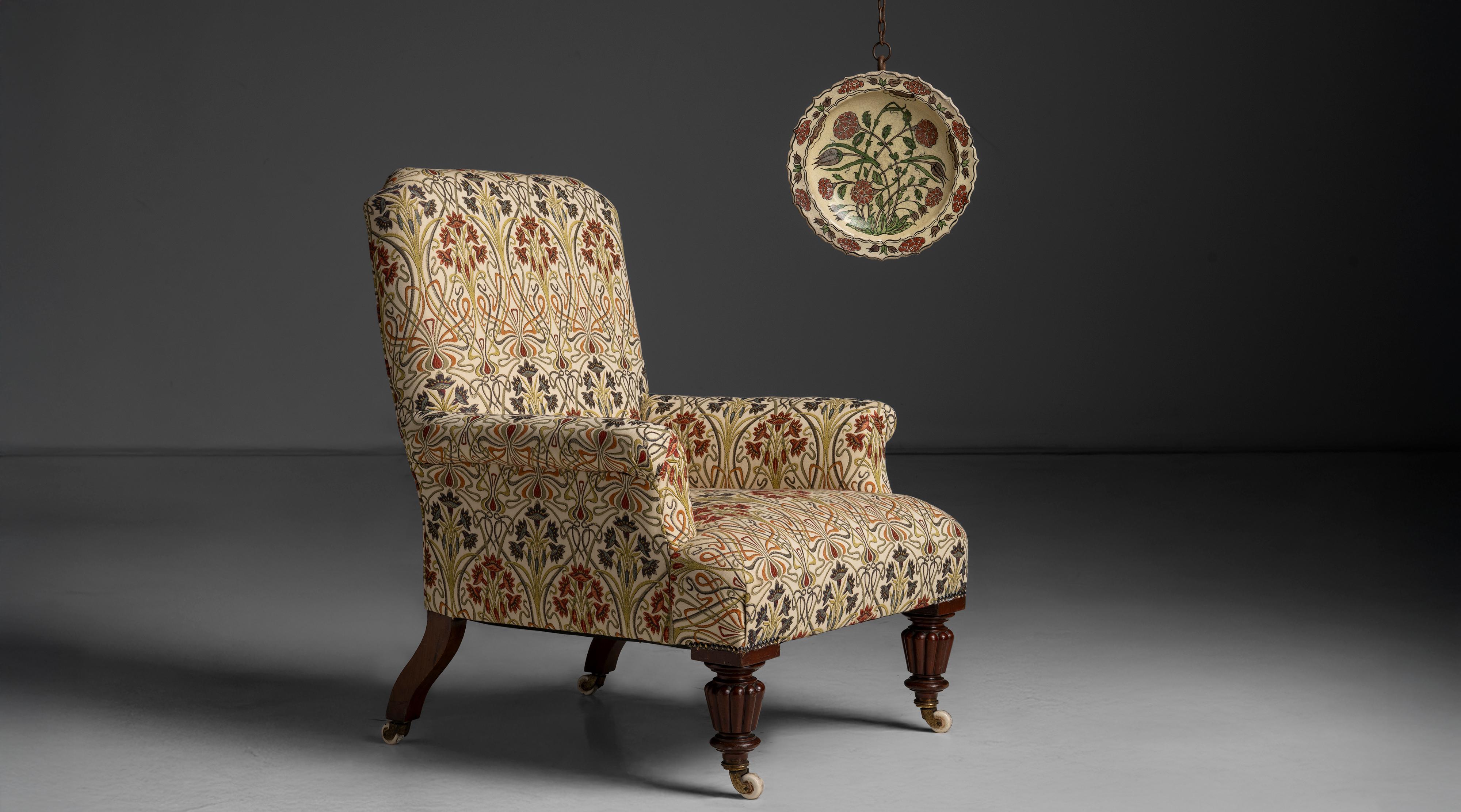 Bol en grès émaillé de Lachenal R, France 1905 en vente 2