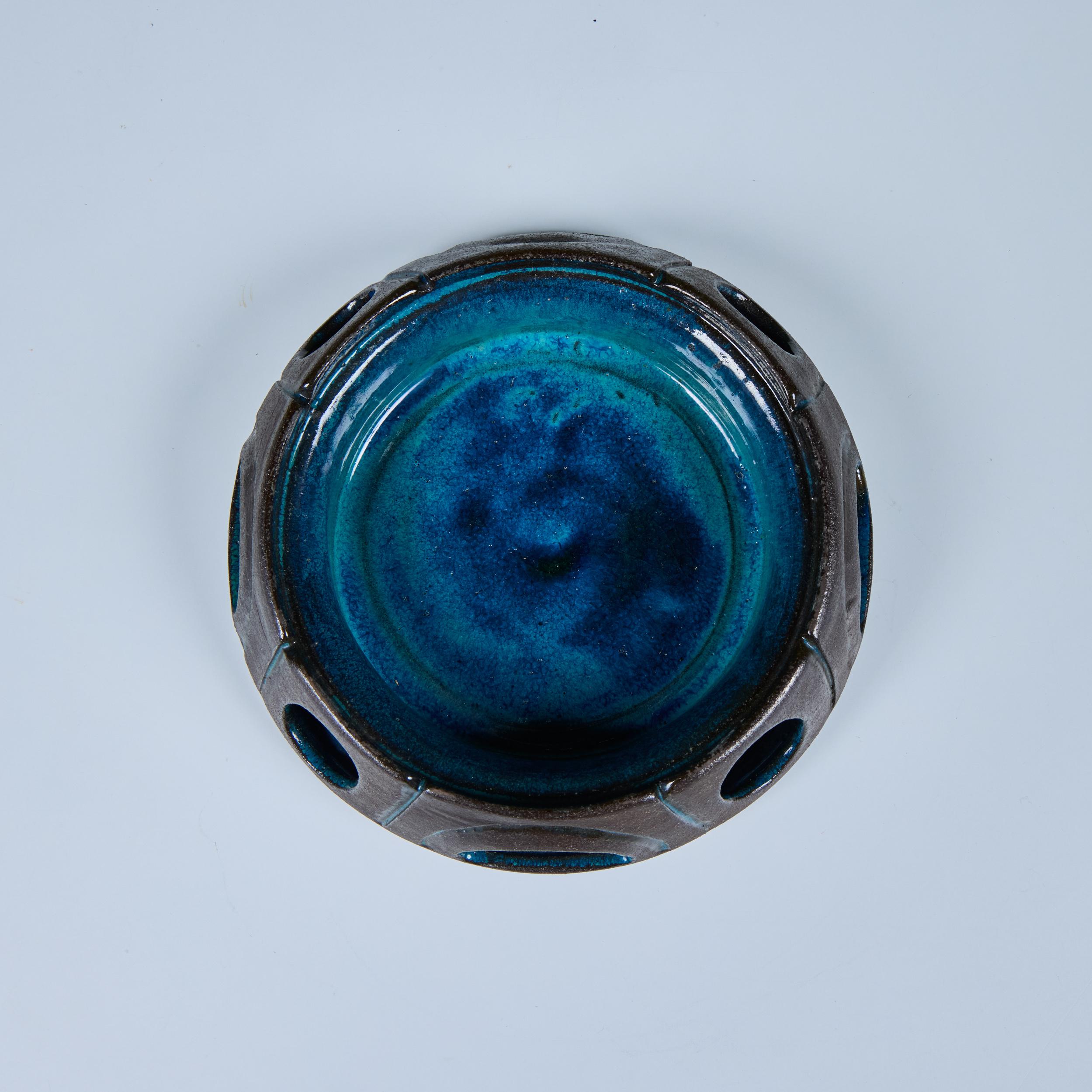 Ciotola in gres smaltato con coperchio in vendita 5