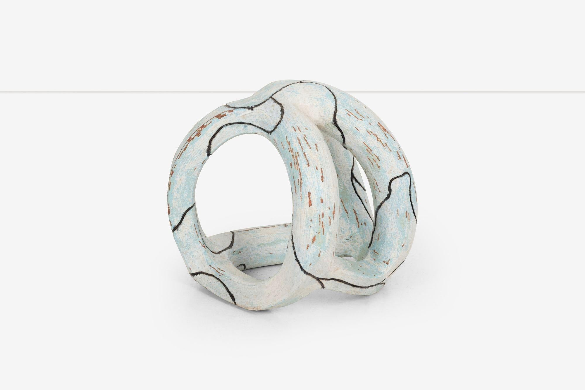 Mid-Century Modern Glazed Stoneware by Elena Rakochy 